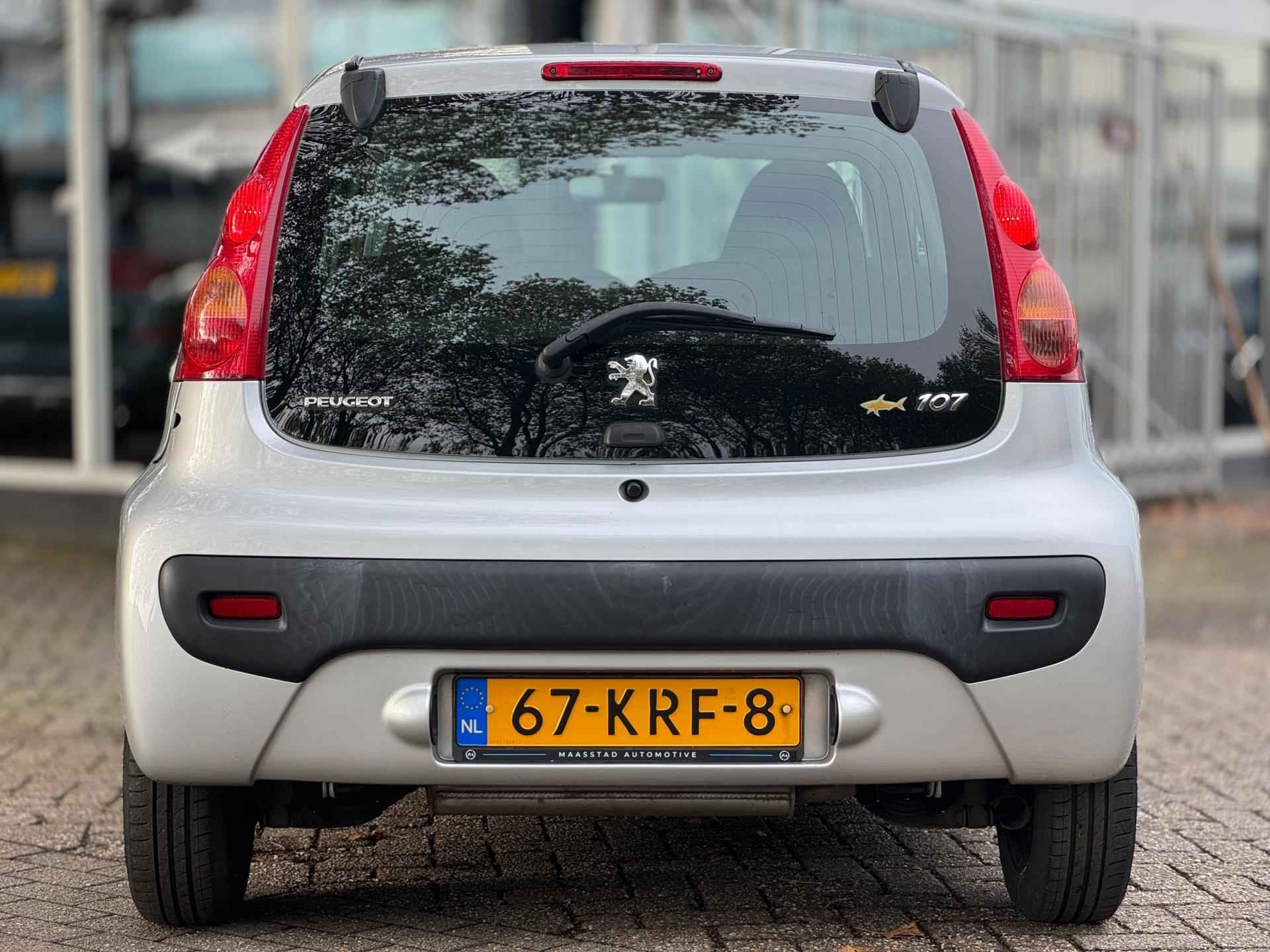 Peugeot 107 1.0-12V Airco|Volledig Dealeronderhouden|2e eigenaar|5deurs|Boekjes|Topstaat|A-merk banden|Elek.ramen - 4/29