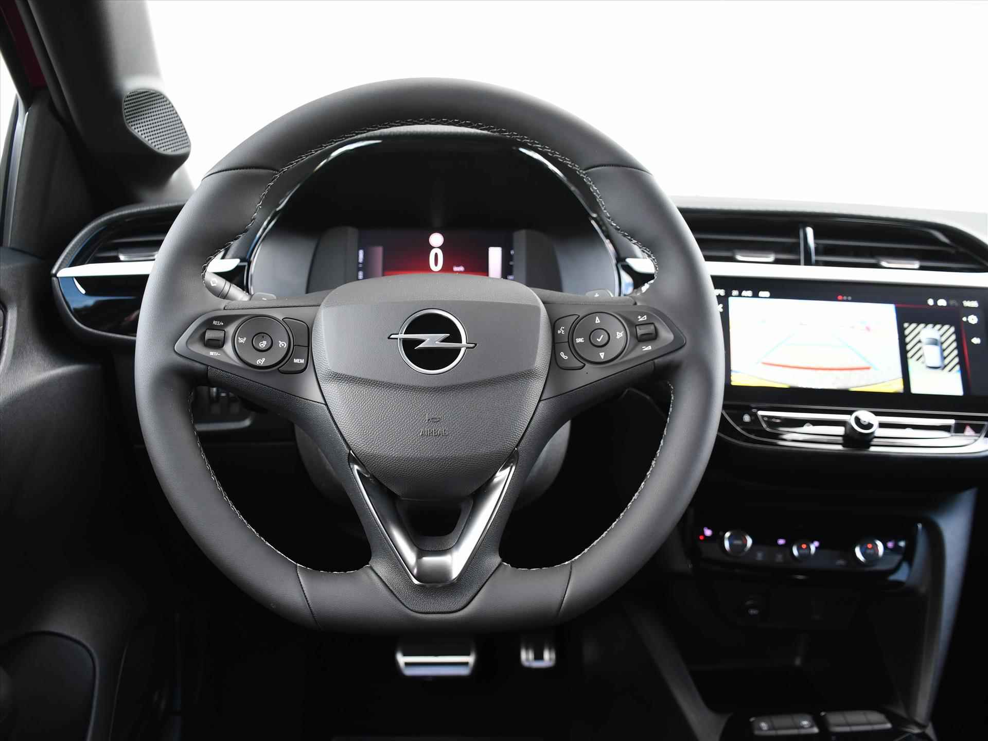 Opel Corsa GS 1.2 Turbo Hybrid 100pk Automaat NAVI | LED | CRUISE | WINTER PACK | PDC + CAMERA | DAB | USB | DODE HOEK | LANE ASSIST - 12/30