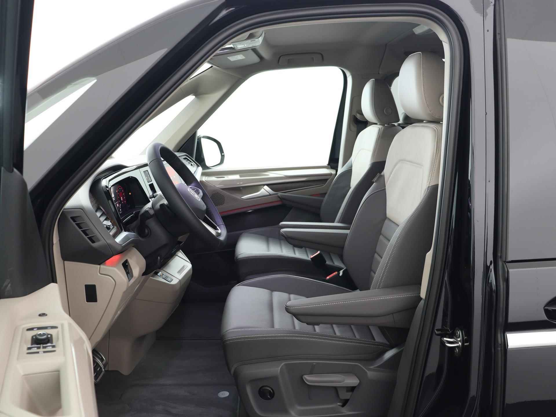 Volkswagen Multivan 1.4 eHybrid L2H1 Style | Direct leverbaar | Head up | Adaptive cruise control | 7 persoons VIS a VIS | Trekhaak | Chrome lijst | App connect | Leder | Travel assist | - 38/76