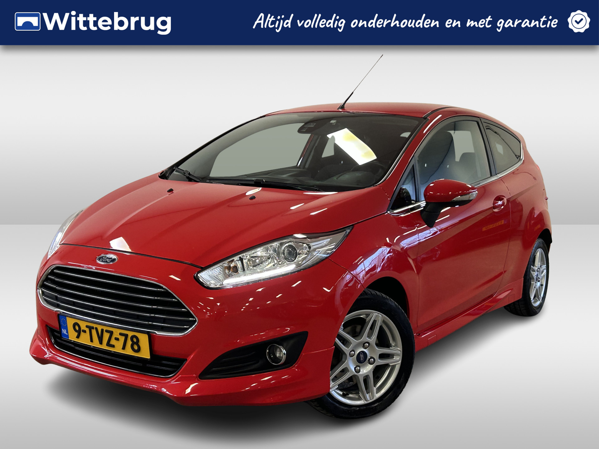 Ford Fiesta 1.0 EcoBoost Titanium Automaat | Navigatie | Parkeersensoren | Voorruitverwarming bij viaBOVAG.nl
