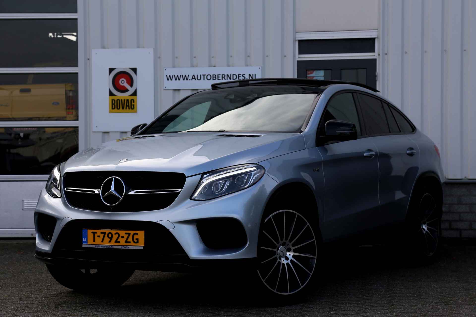 Mercedes-Benz GLE 43 AMG Coupe 367PK 4MATIC 9-G Aut.*Perfect MB Onderh.*AMG int/ext/Panodak/Nightpakket/Sfeer/Apple Carplay-Android/Carbon/Luchtve - 1/74