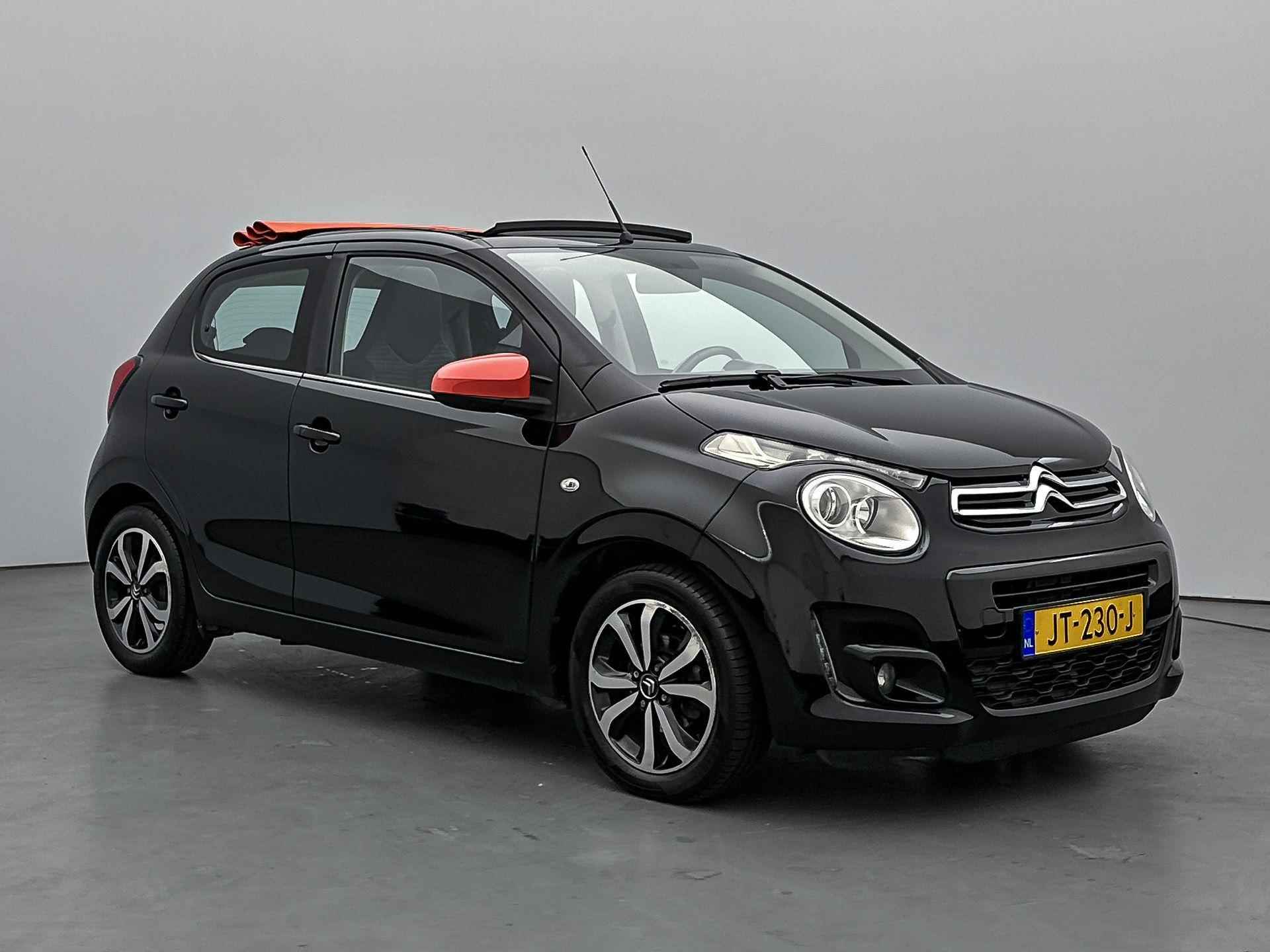 Citroen C1 Airscape Shine 68 pk Automaat | Navigatie | Elektrisch Vouwdak | Achteruitrijcamera | Parkeersensoren Achter | Keyless Entry/Start | LED Dagrijverlichting | Climate Control | Cruise Control | 15" Lichtmetalen Velgen | - 4/34