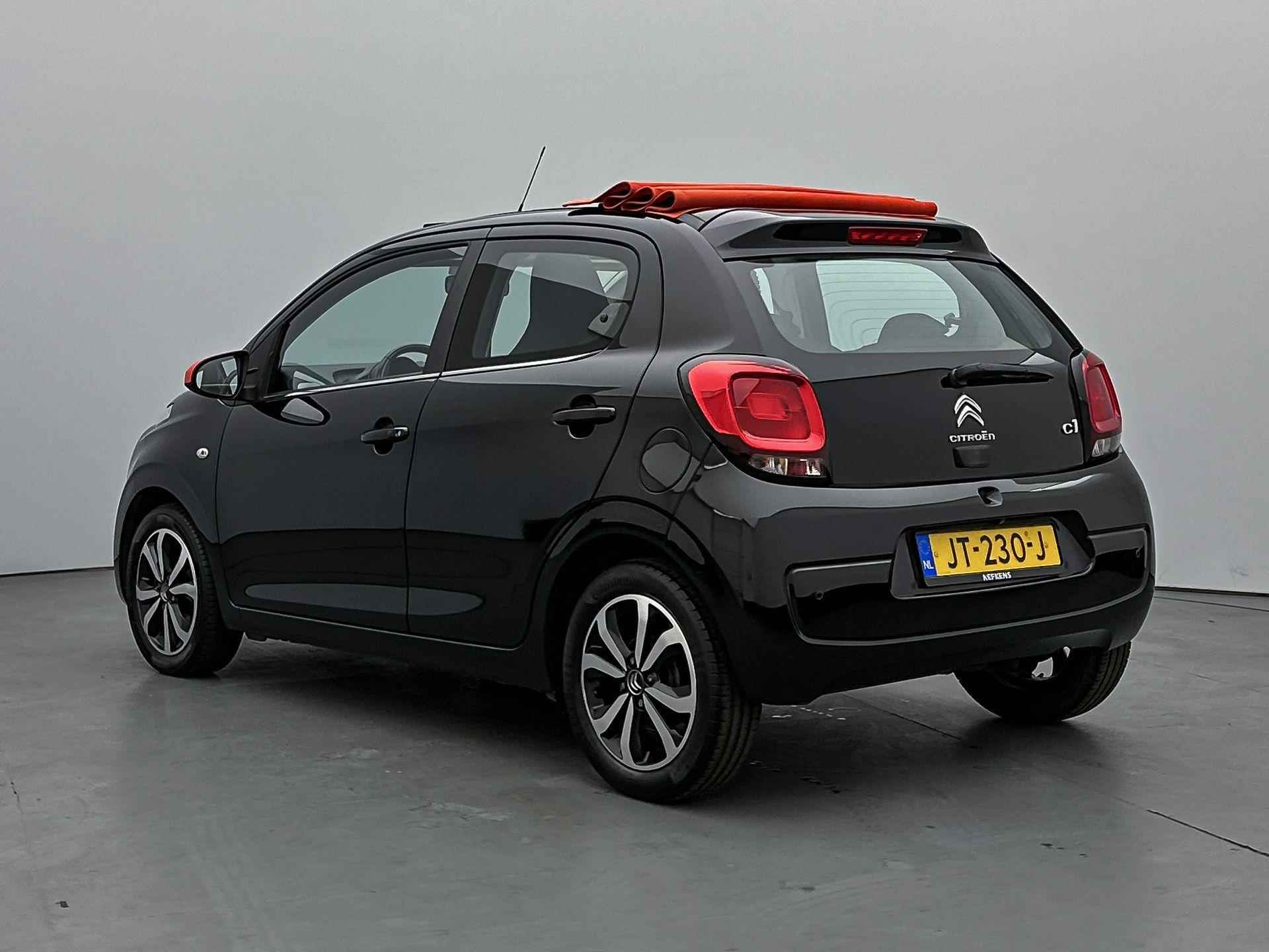 Citroen C1 Airscape Shine 68 pk Automaat | Navigatie | Elektrisch Vouwdak | Achteruitrijcamera | Parkeersensoren Achter | Keyless Entry/Start | LED Dagrijverlichting | Climate Control | Cruise Control | 15" Lichtmetalen Velgen | - 7/34