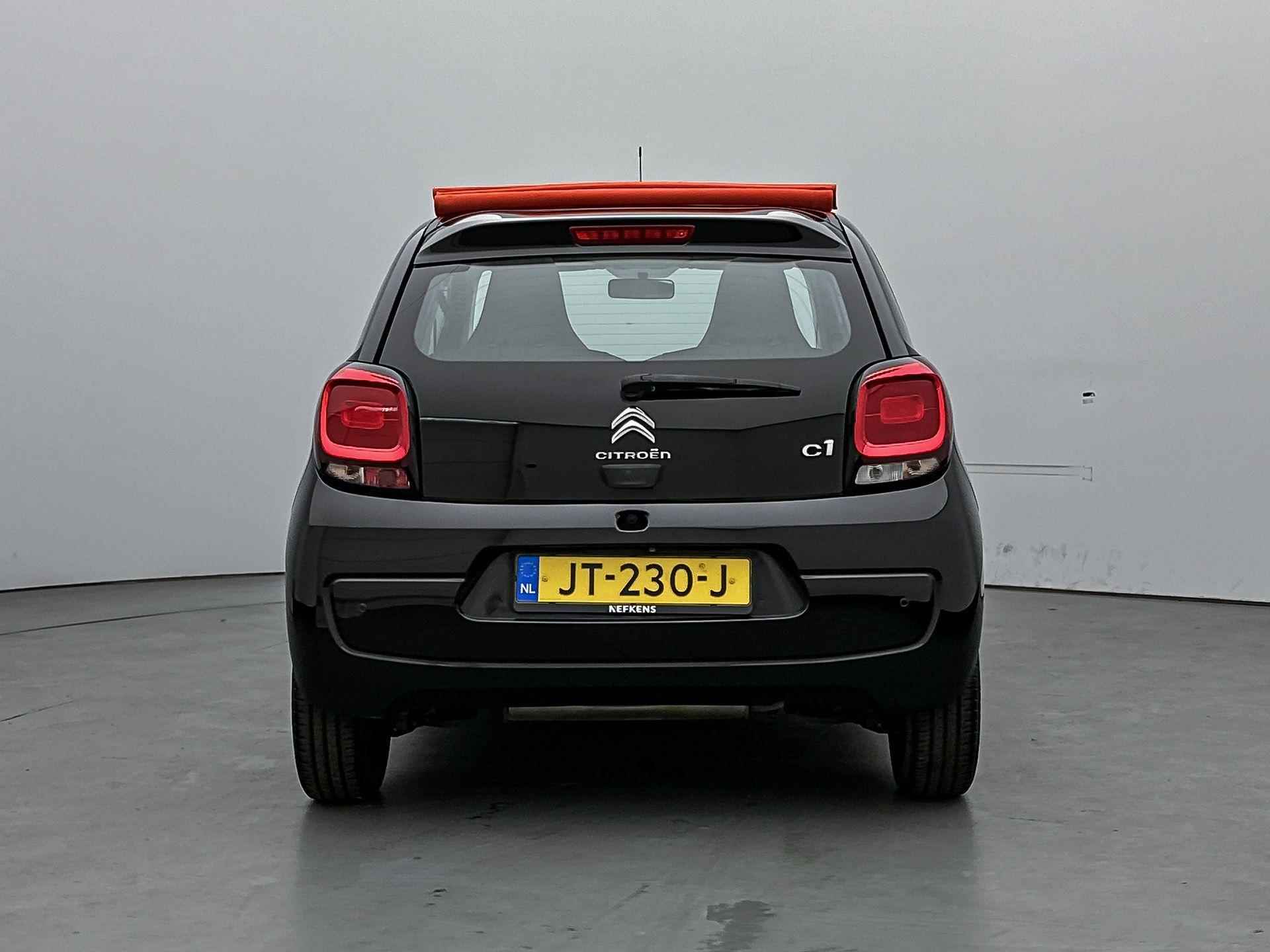 Citroen C1 Airscape Shine 68 pk Automaat | Navigatie | Elektrisch Vouwdak | Achteruitrijcamera | Parkeersensoren Achter | Keyless Entry/Start | LED Dagrijverlichting | Climate Control | Cruise Control | 15" Lichtmetalen Velgen | - 8/34