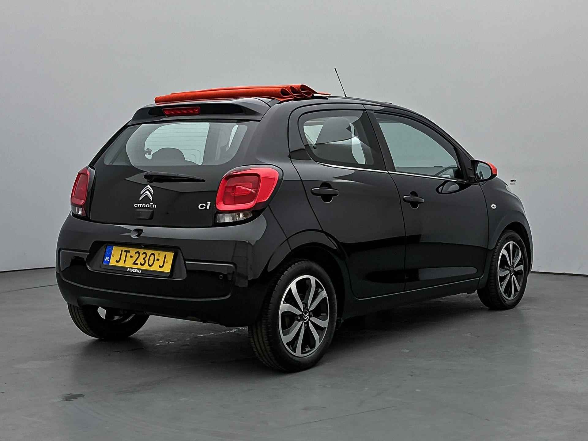 Citroen C1 Airscape Shine 68 pk Automaat | Navigatie | Elektrisch Vouwdak | Achteruitrijcamera | Parkeersensoren Achter | Keyless Entry/Start | LED Dagrijverlichting | Climate Control | Cruise Control | 15" Lichtmetalen Velgen | - 9/34