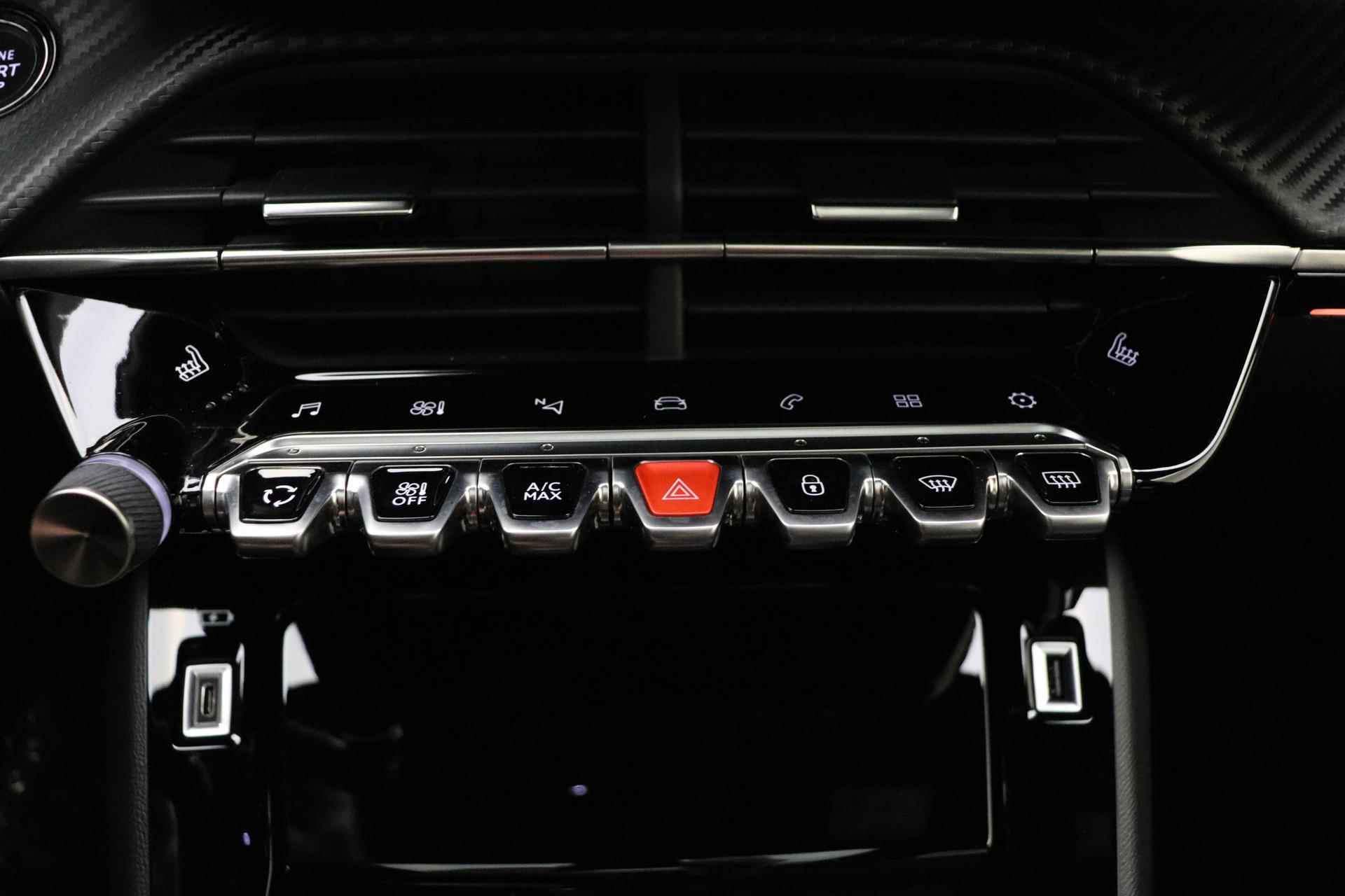 Peugeot 208 1.2 PureTech GT-Line | Panorama Dak | Stoelverwarming | Navigatie | Climate & Adaptive Cruise Control | PDC voor + achter | Camera | LED | - 22/36