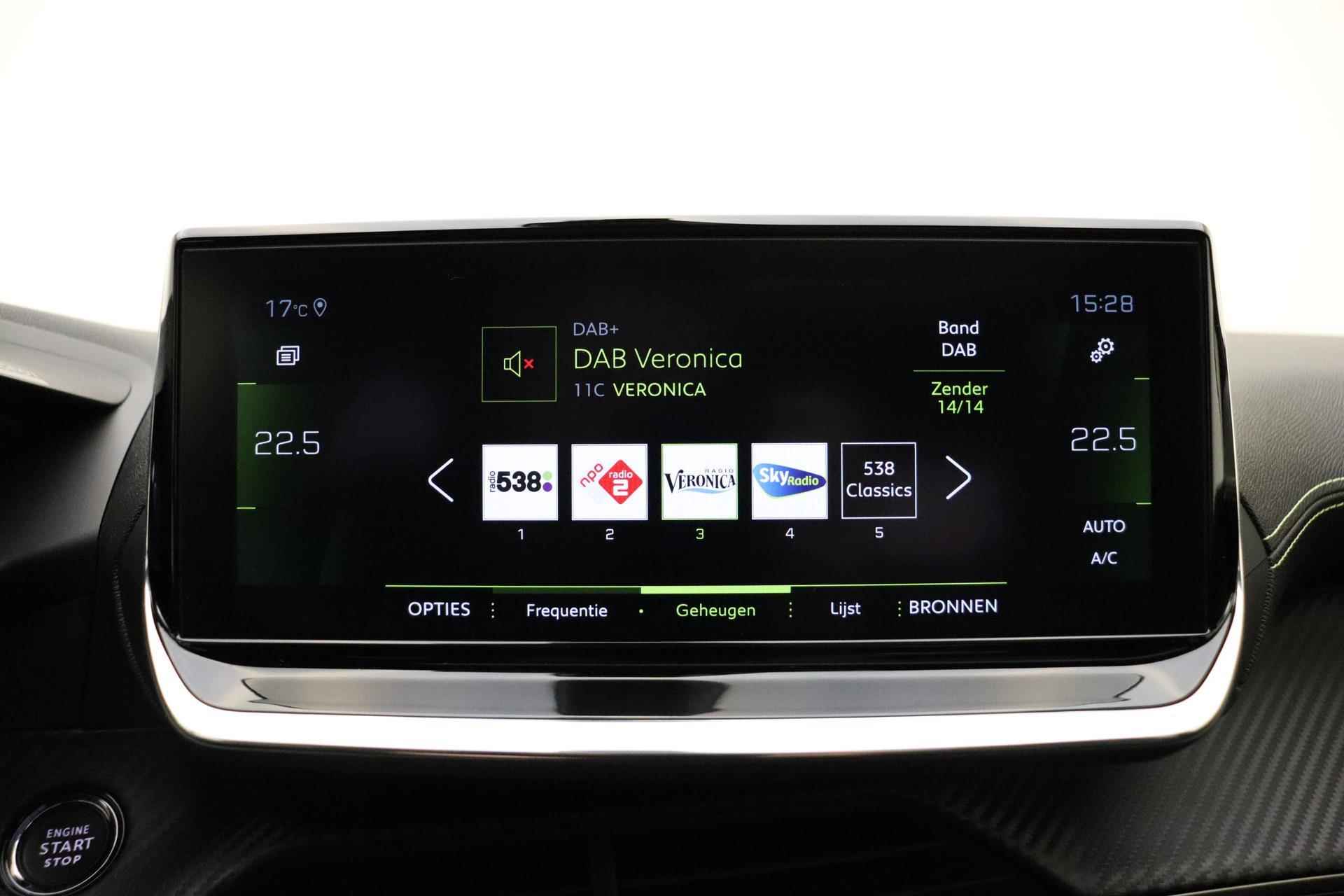 Peugeot 208 1.2 PureTech GT-Line | Panorama Dak | Stoelverwarming | Navigatie | Climate & Adaptive Cruise Control | PDC voor + achter | Camera | LED | - 25/36