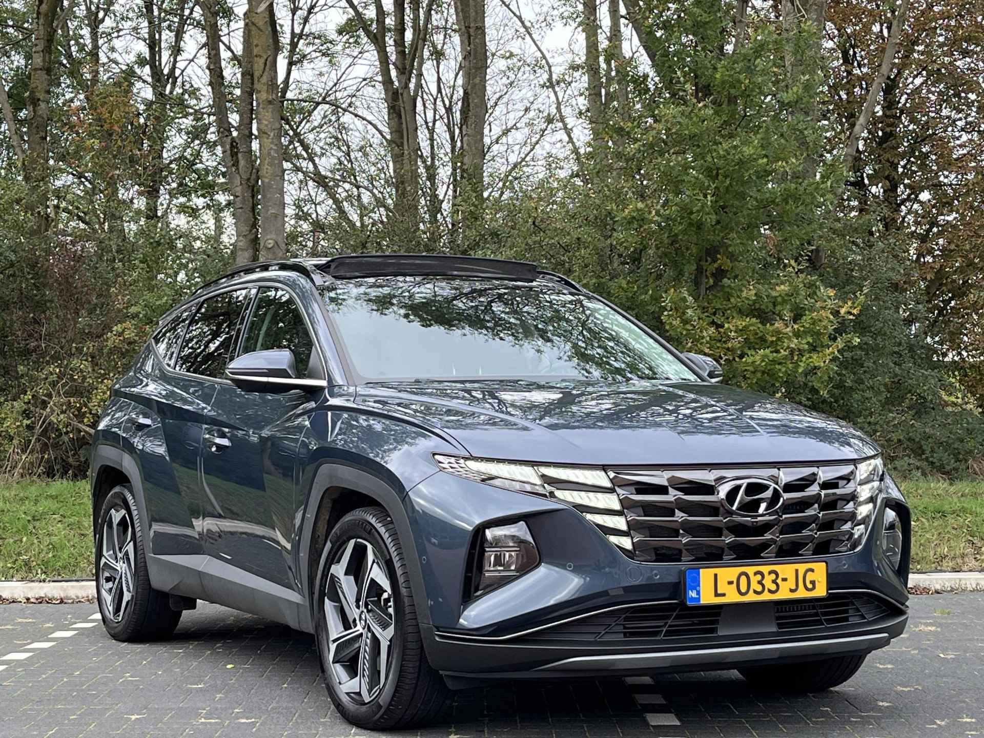 Hyundai Tucson 1.6 T-GDI HEV Premium Sky | Lederen bekleding & memory | Schuifkanteldak | 1ste eigenaar | - 6/45