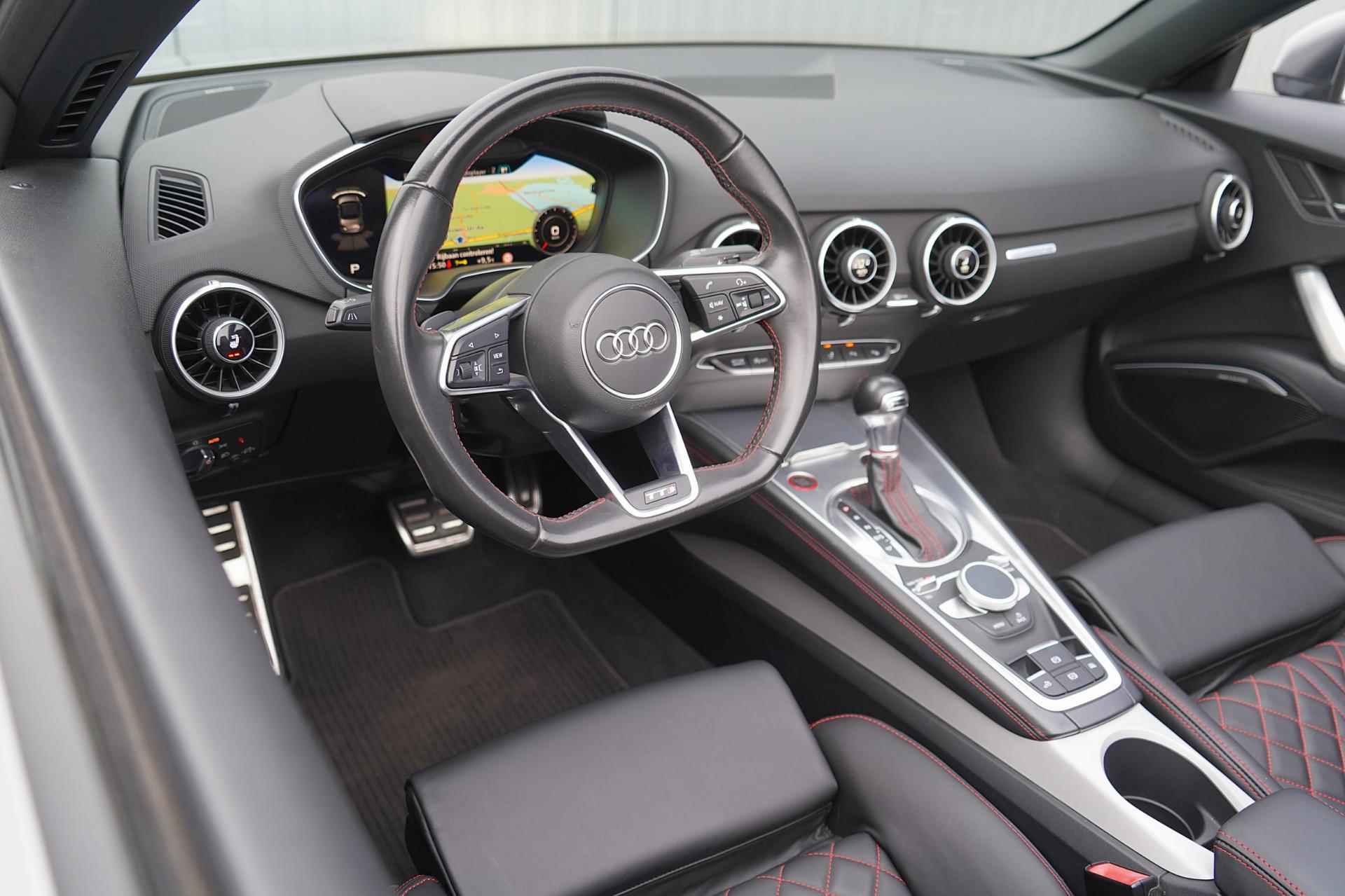 Audi TTS Roadster 2.0 TFSI quattro Pro Line + / 400PK / Milltek / NL-Auto / 69dkm NAP / B & O / Leder / Stoelverw. - 9/38