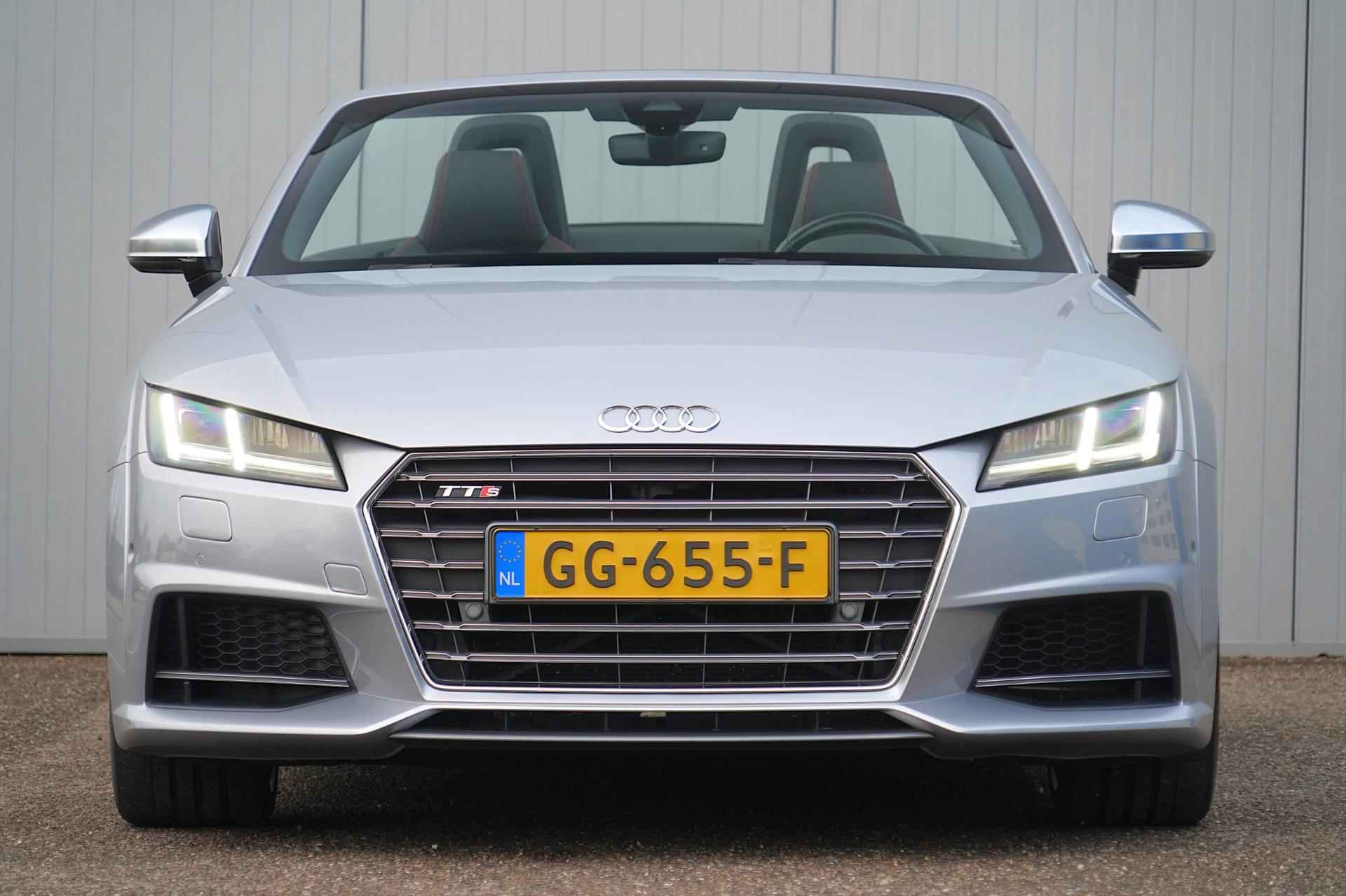 Audi TTS Roadster 2.0 TFSI quattro Pro Line + / 400PK / Milltek / NL-Auto / 69dkm NAP / B & O / Leder / Stoelverw. - 23/38