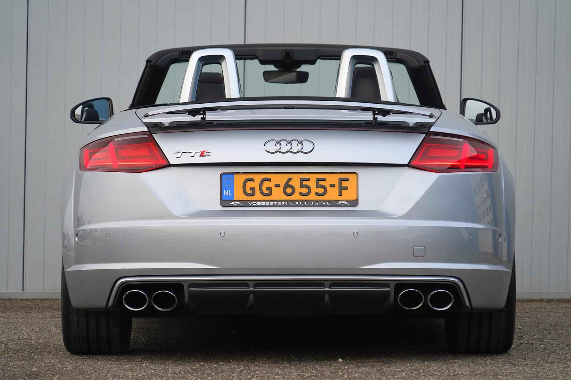 Audi TTS Roadster 2.0 TFSI quattro Pro Line + / 400PK / Milltek / NL-Auto / 69dkm NAP / B & O / Leder / Stoelverw. - 24/38