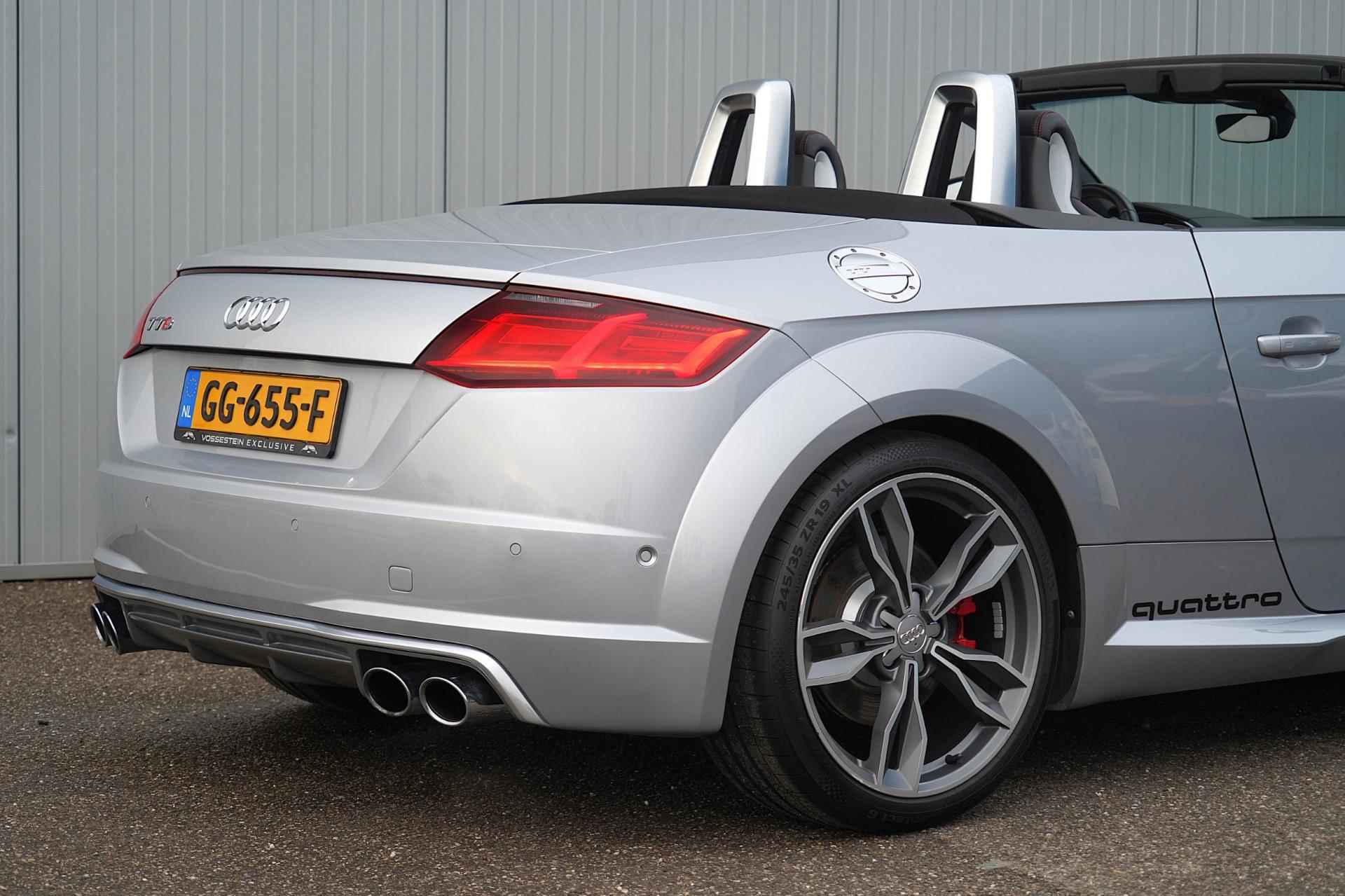 Audi TTS Roadster 2.0 TFSI quattro Pro Line + / 400PK / Milltek / NL-Auto / 69dkm NAP / B & O / Leder / Stoelverw. - 27/38