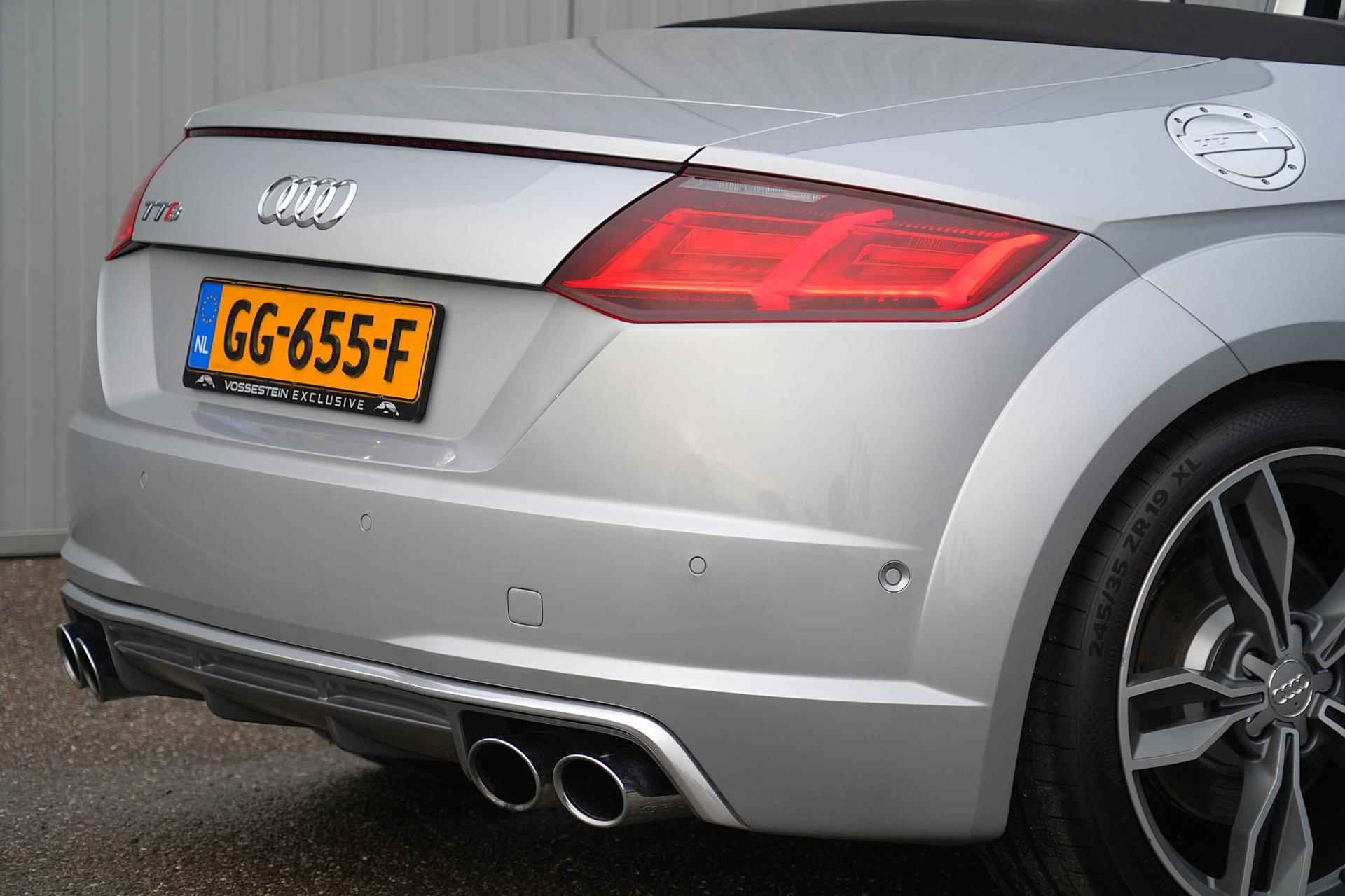 Audi TTS Roadster 2.0 TFSI quattro Pro Line + / 400PK / Milltek / NL-Auto / 69dkm NAP / B & O / Leder / Stoelverw. - 28/38