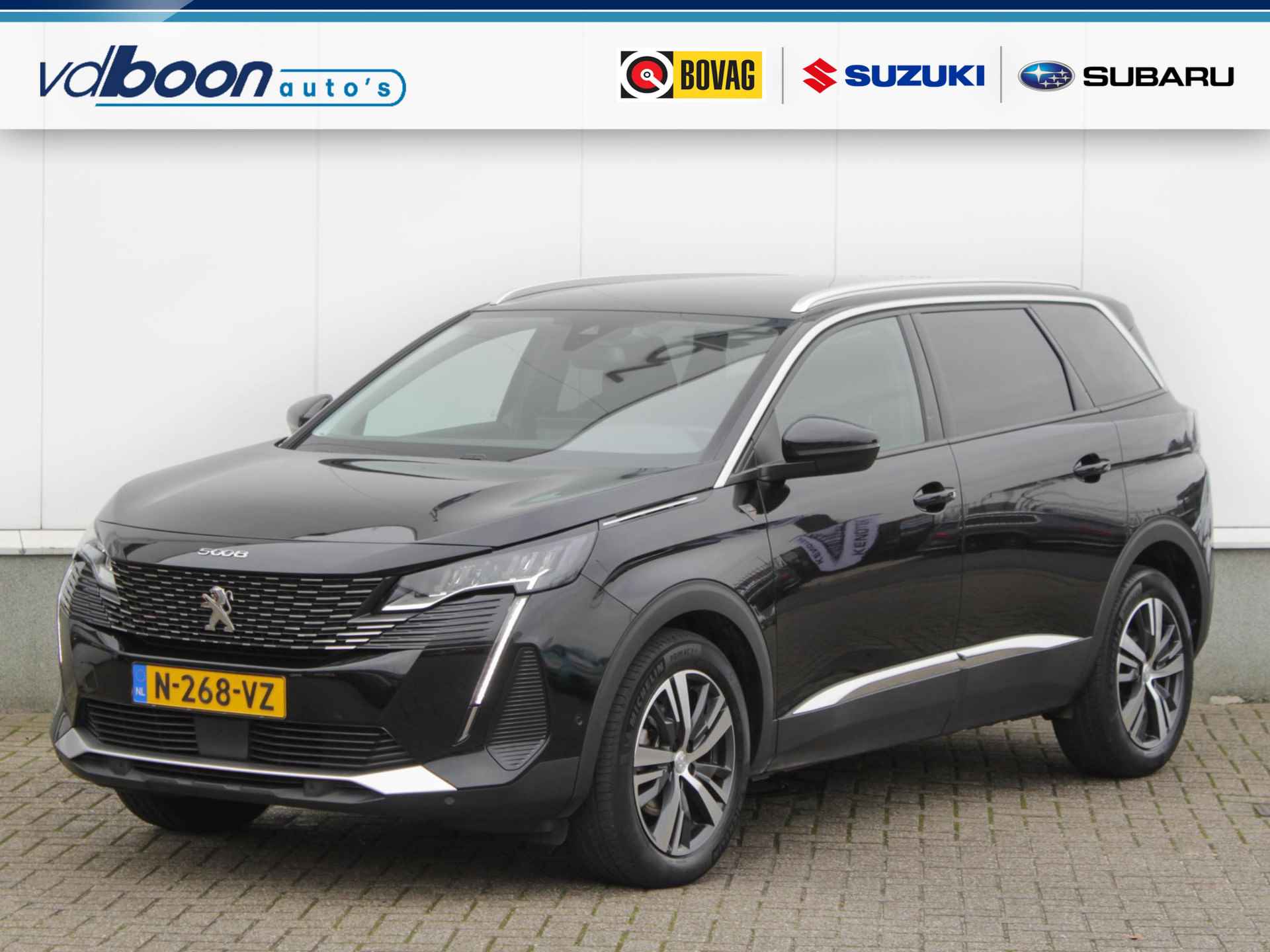 Peugeot 5008 1.2 PureTech Road Trip 7P Automaat | Navi | Cruise | Clima | Camera | Park sens | Lm-Velgen