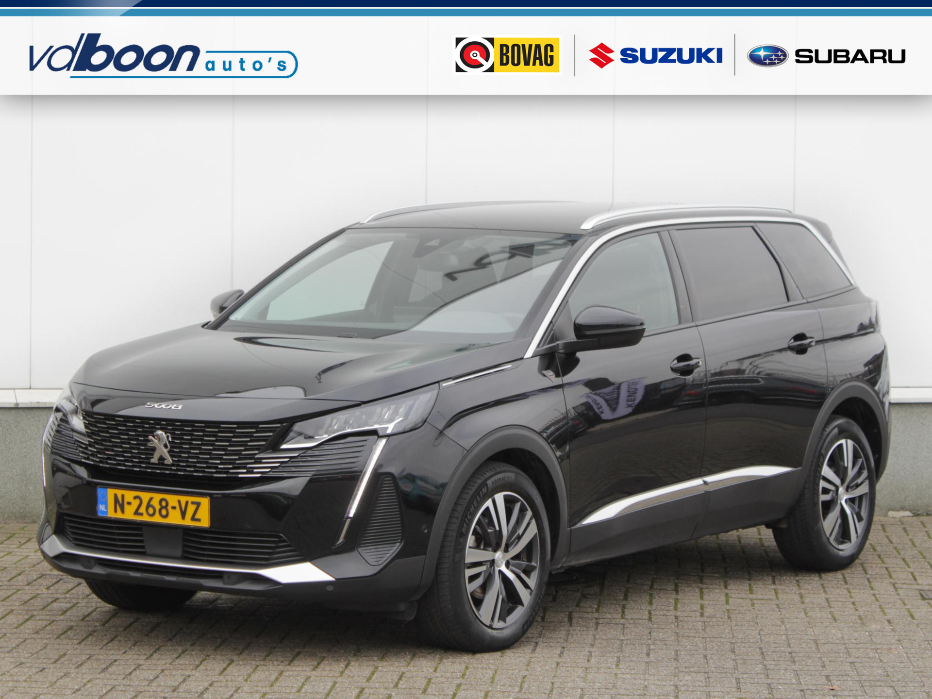 Peugeot 5008 1.2 PureTech Road Trip 7P Automaat | Navi | Cruise | Clima | Camera | Park sens | Lm-Velgen