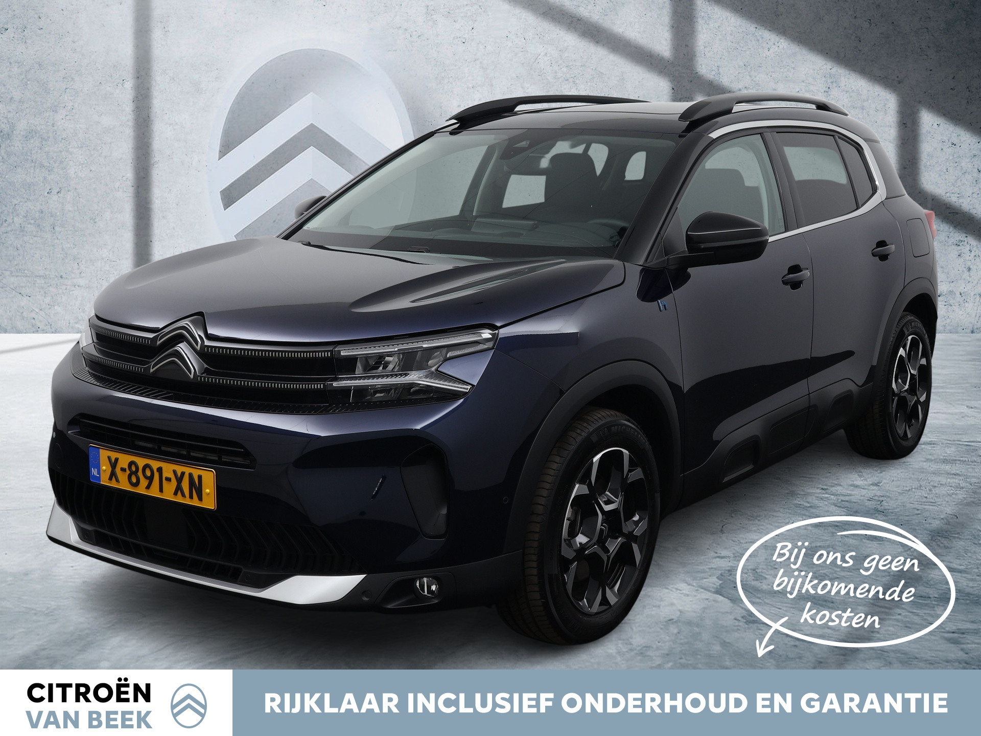 Citroën C5 Aircross Plug-in Hybrid 225pk automaat Business Plus Panorama schuif / kanteldak | Apple Carplay | Lederen bekleding | Stoelverwarming |