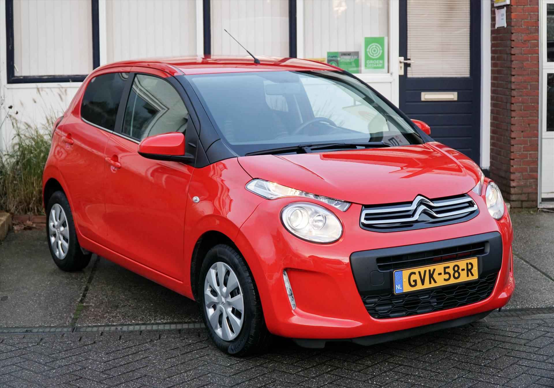 CITROEN C1 airco, parkeerhulp, touchscreen met AppleCarplay - 4/28