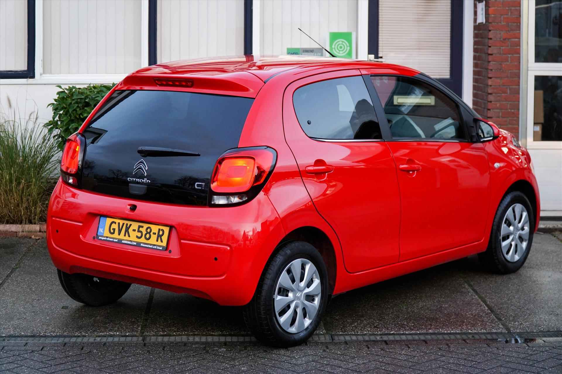 CITROEN C1 airco, parkeerhulp, touchscreen met AppleCarplay - 5/28