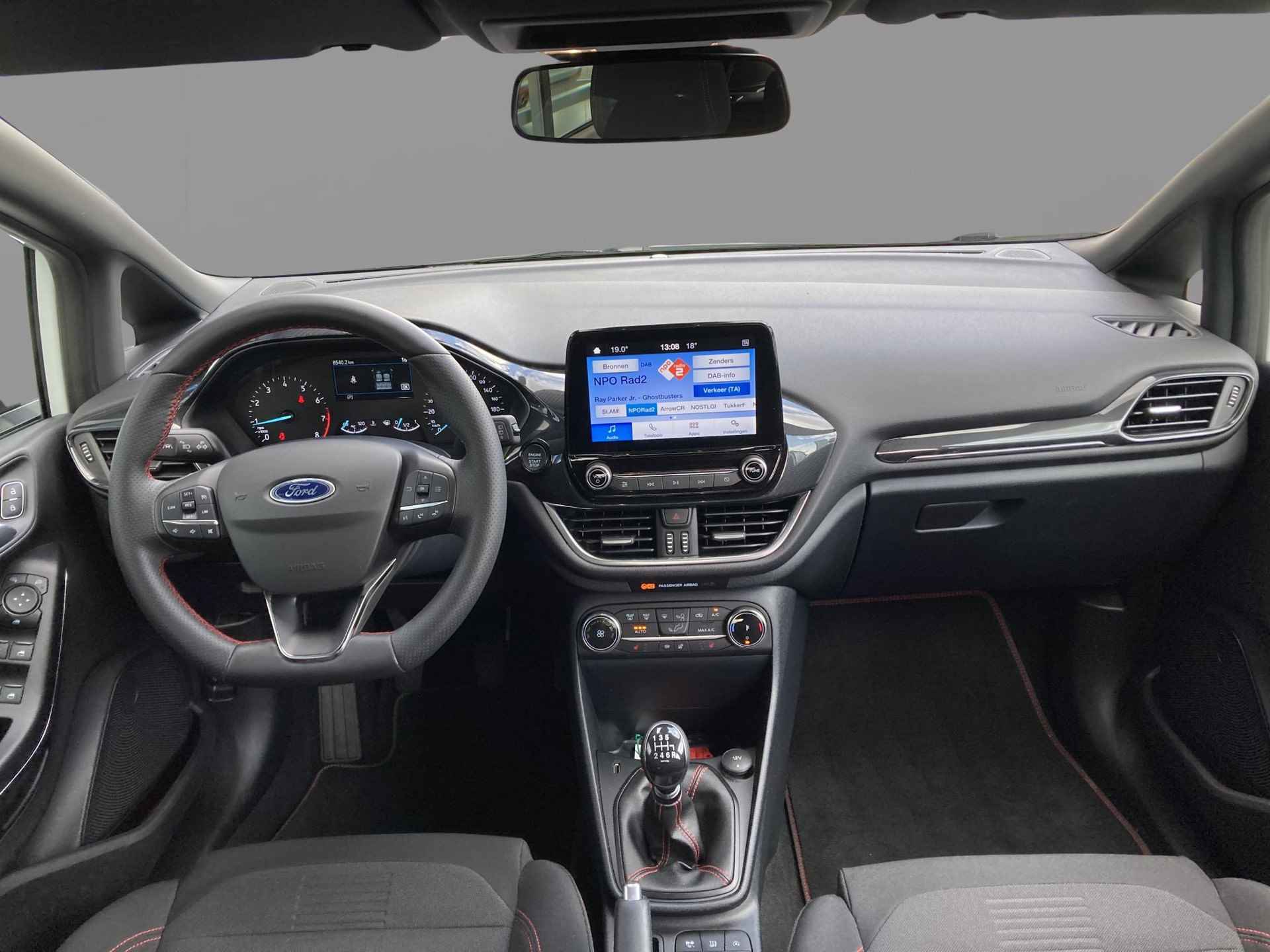 Ford Fiesta ST-Line 1.0 Hybrid 125PK | Stoel, Stuurwiel- én Voorruitverwarming | Parkeer sensoren achter | Apple Carplay | Android Auto | - 9/25