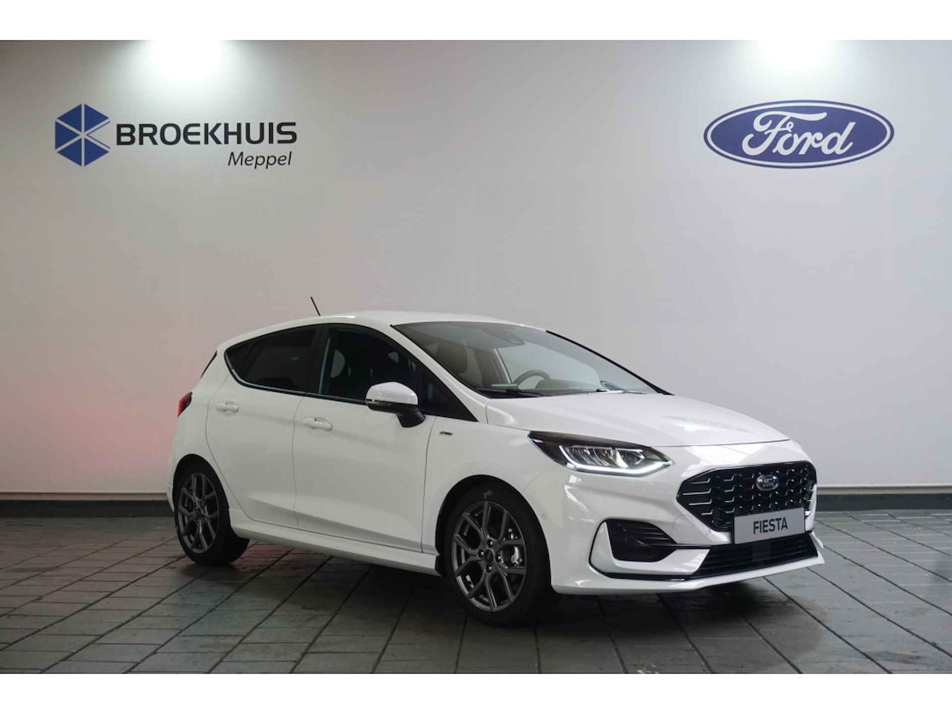 Ford Fiesta 1.0 EcoBoost Hybrid ST-Line X | 125pk! | Winter Pakket | B&O | Draadloze Telefoonlader | Camera | PDC Voor & Achter | All-Season - 9/20