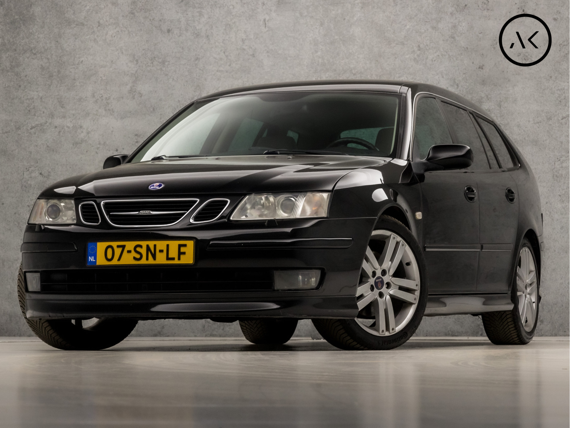 Saab 9-3 Sport Estate 2.8 V6 T Aero Sport 251Pk (YOUNGTIMER, ELEK STOELEN, LOGISCH NAP, STOELVERWARMING, SKILUIK, LEDEREN SPORTSTOELEN, CRUISE CONTROL, GETINT GLAS)