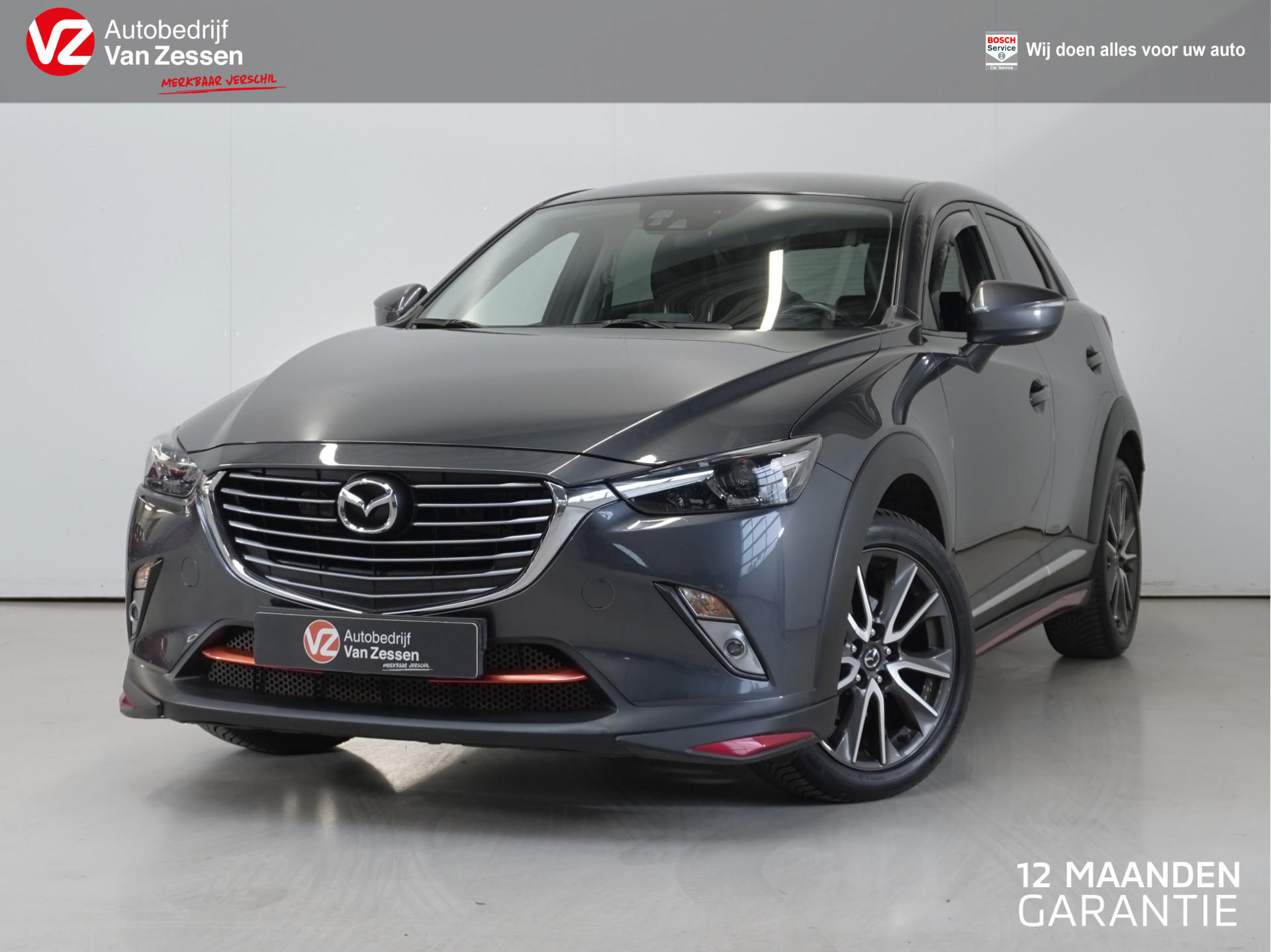 Mazda CX-3 2.0 SkyActiv-G 150 GT-M 4WD | Automaat | Trekhaak | Leder | Full options | Rijklaarprijs