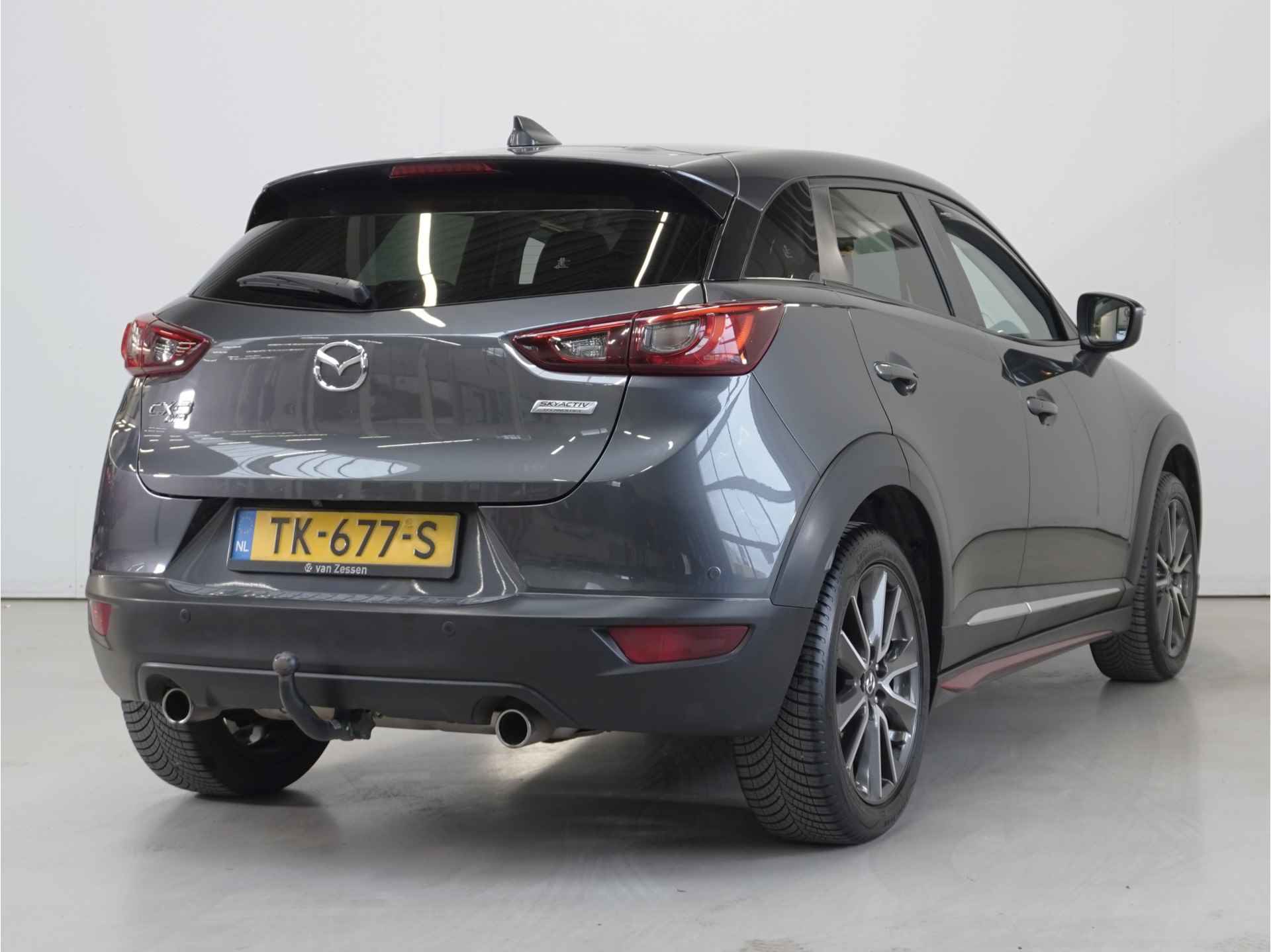 Mazda CX-3 2.0 SkyActiv-G 150 GT-M 4WD | Automaat | Trekhaak | Leder | Full options | Rijklaarprijs - 10/43