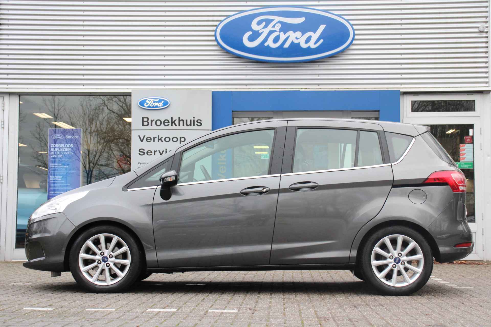 Ford B-MAX 1.6 TI-VCT TITANIUM AUTOMAAT | NL-AUTO! | 1E EIGENAAR! | DEALER OH! | UNIEKE KM-STAND! | NAVI | CAMERA | CLIMA | VOORRUITVERWARM - 2/38