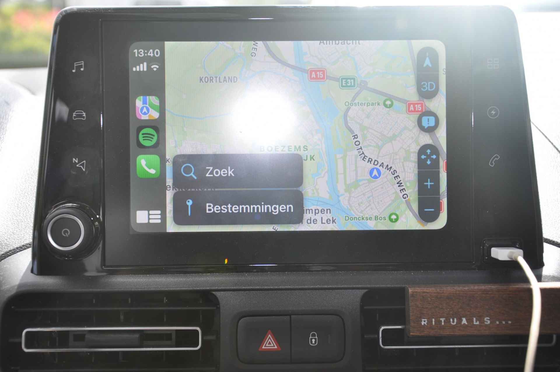 Fiat E-DOBLO Panodak Goot scherm navi Subsidie mogelijk - 21/25