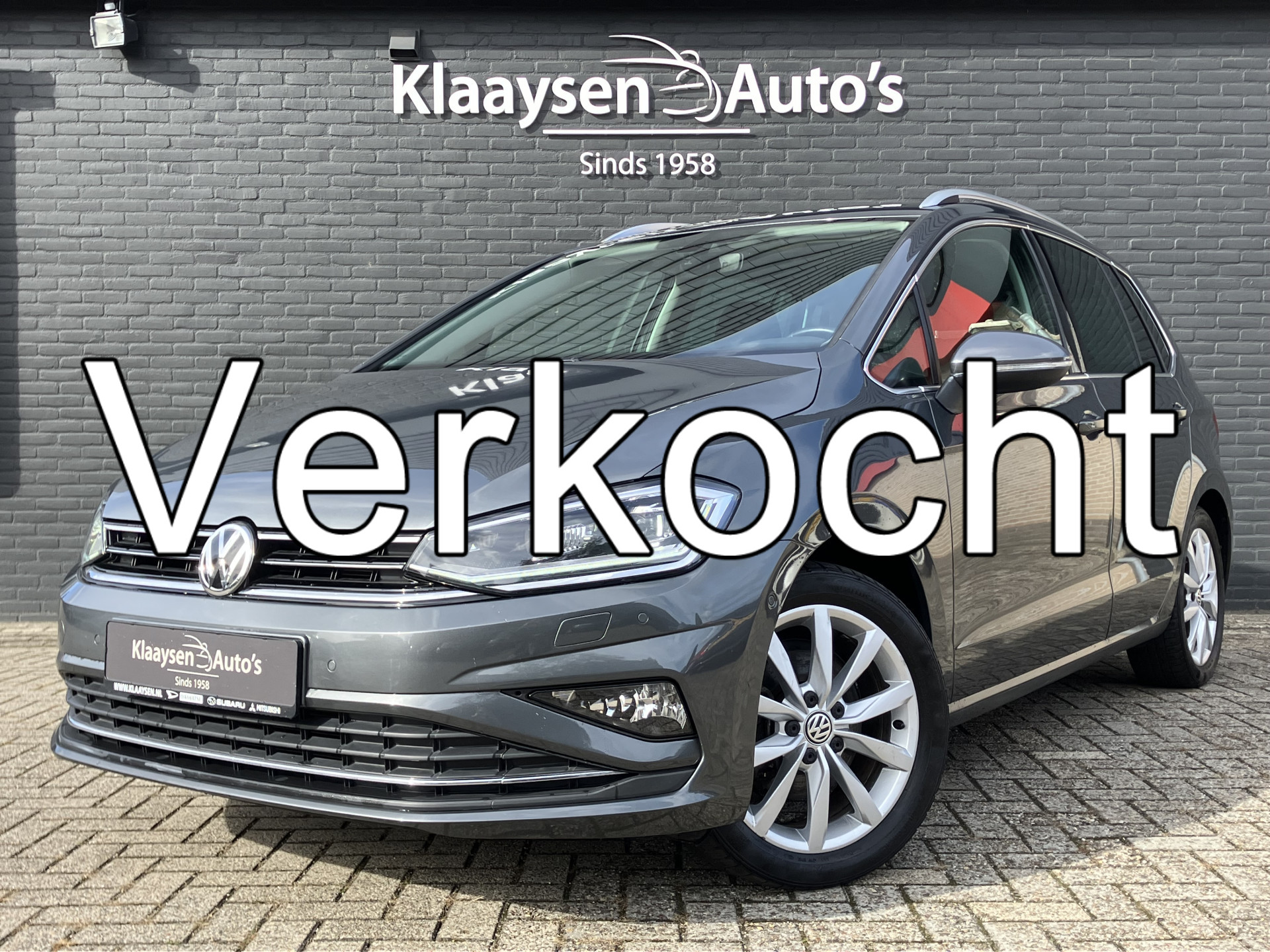 Volkswagen Golf Sportsvan 1.5 TSI ACT 150 pk Highline AUT. | 1e eigenaar | dealer onderhouden | navigatie | adaptieve cruise | trekhaak | 38.000 KM