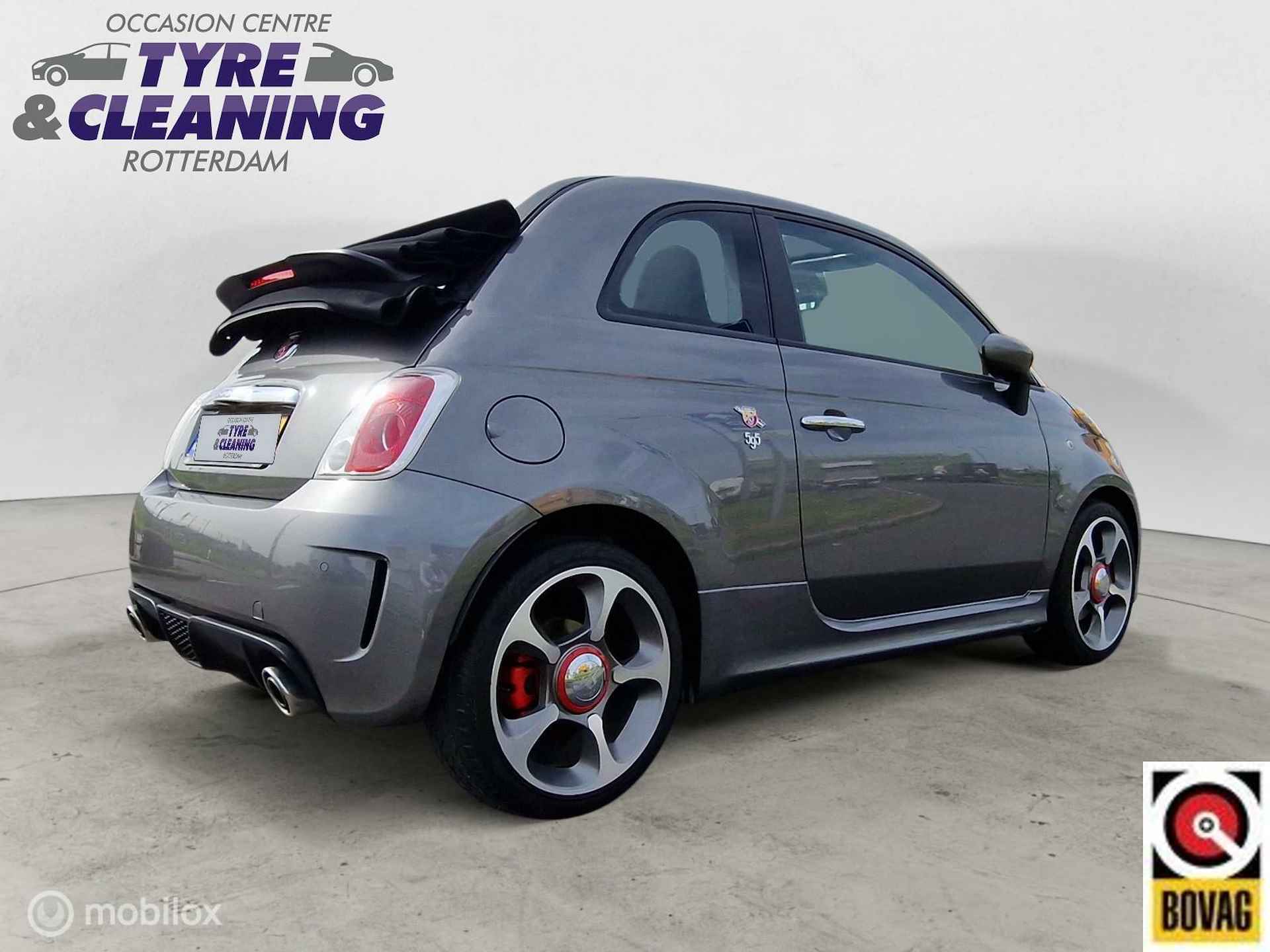 Abarth 595 1.4 T-Jet Cabrio Elaborabile Navigatie lichtmetalen velgen - 3/36