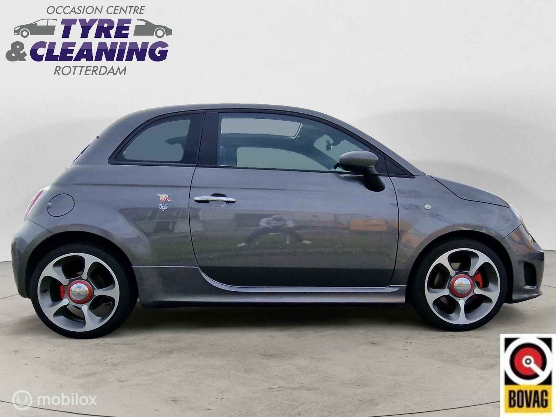 Abarth 595 1.4 T-Jet Cabrio Elaborabile Navigatie lichtmetalen velgen - 6/36