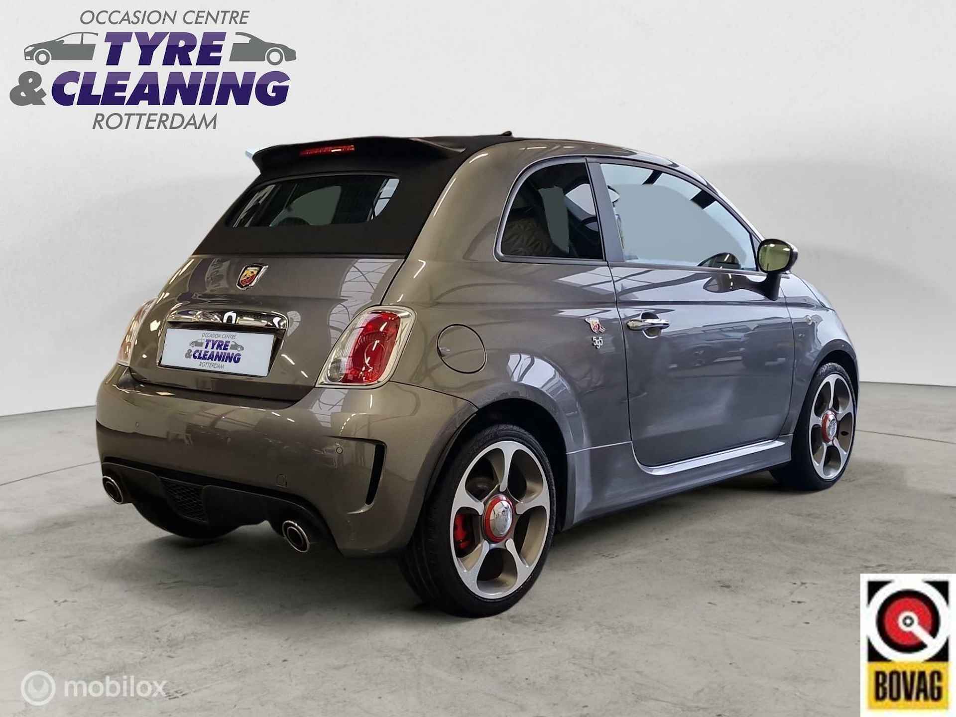 Abarth 595 1.4 T-Jet Cabrio Elaborabile Navigatie lichtmetalen velgen - 10/36