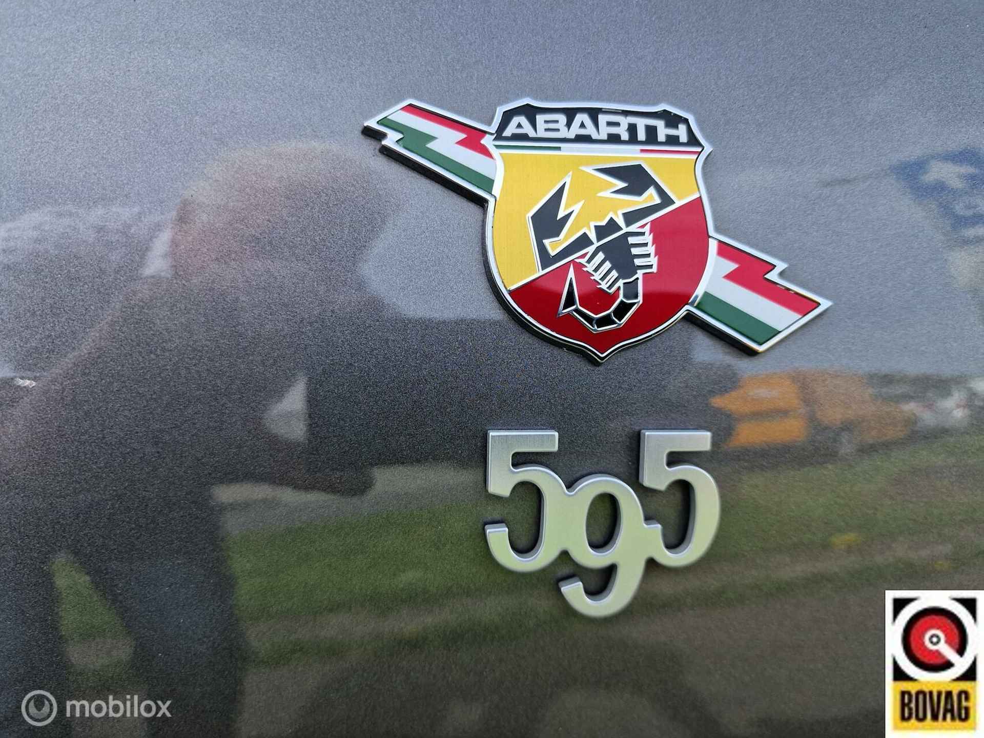 Abarth 595 1.4 T-Jet Cabrio Elaborabile Navigatie lichtmetalen velgen - 19/36