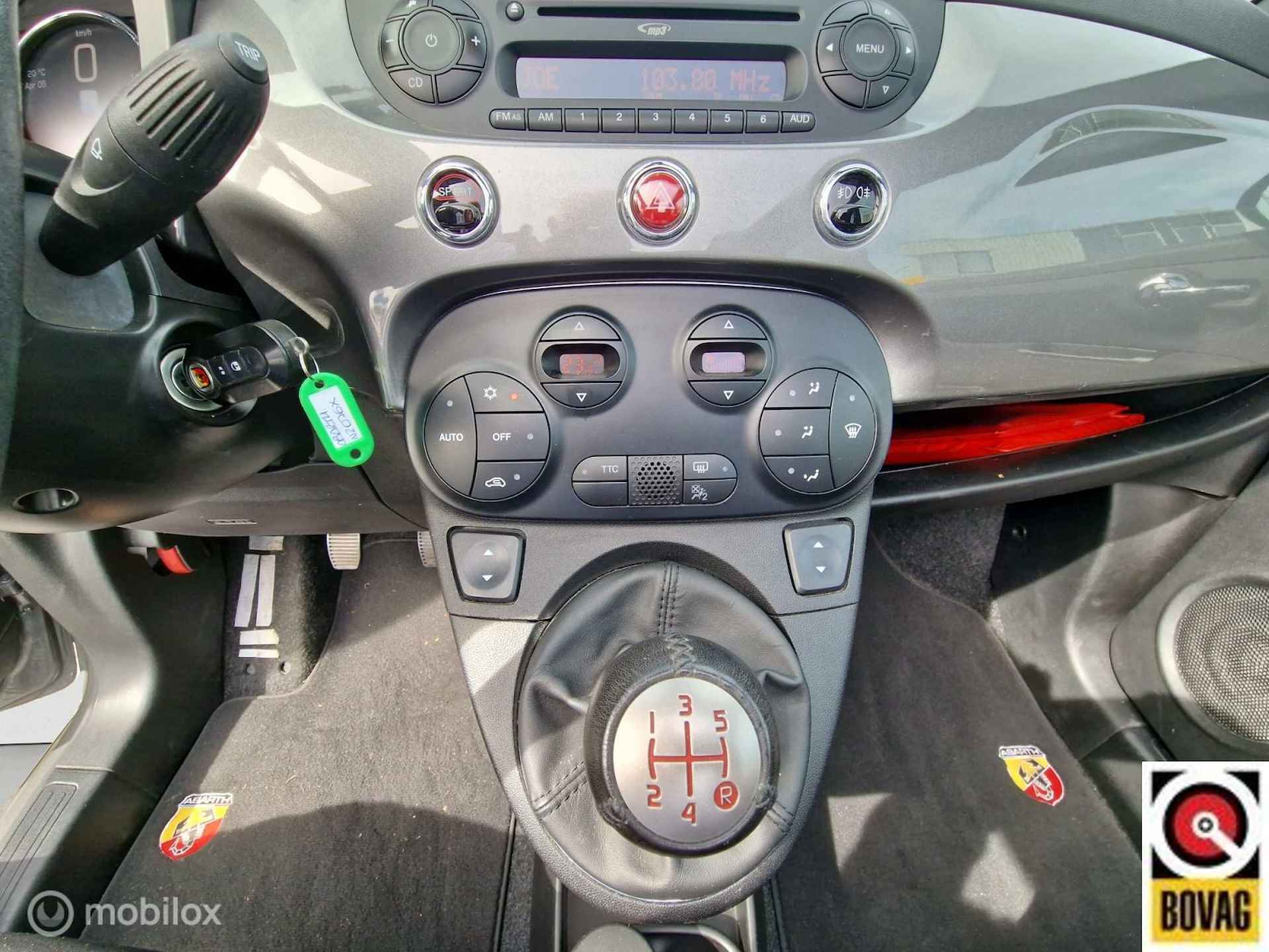 Abarth 595 1.4 T-Jet Cabrio Elaborabile Navigatie lichtmetalen velgen - 23/36