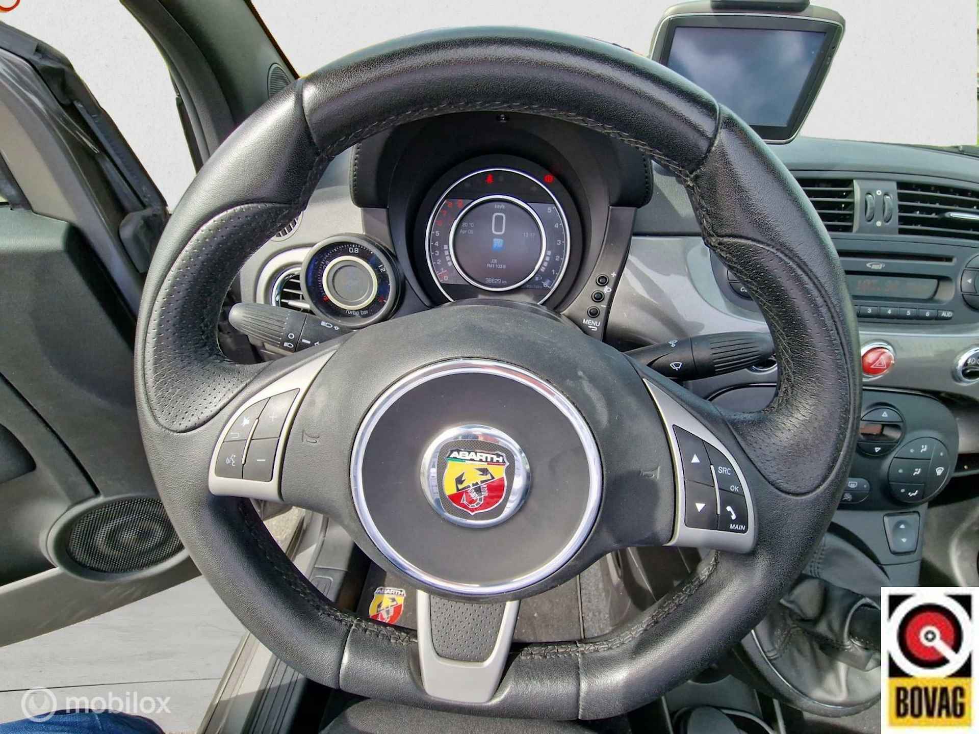 Abarth 595 1.4 T-Jet Cabrio Elaborabile Navigatie lichtmetalen velgen - 24/36