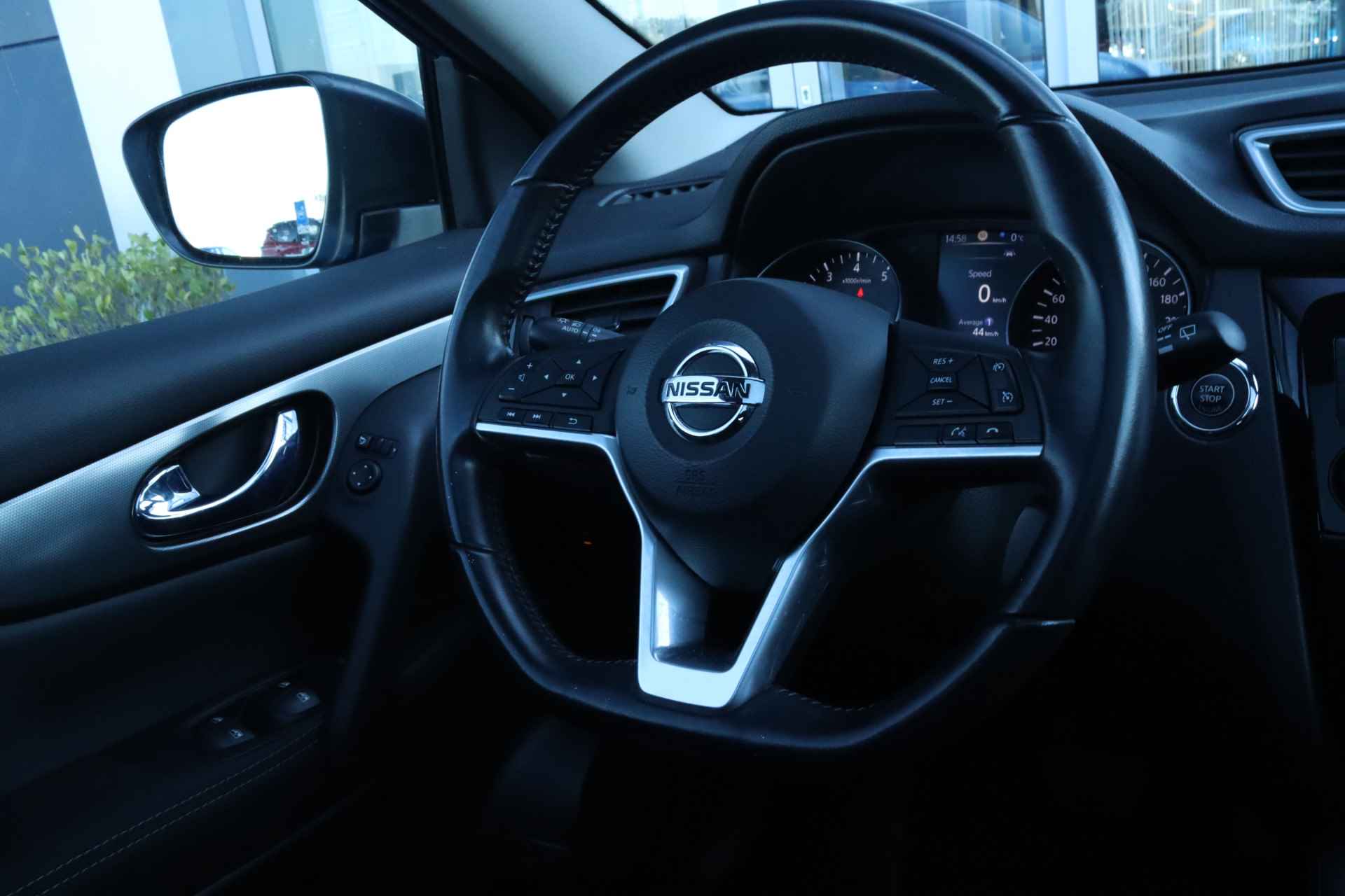 Nissan QASHQAI 1.2 N-Connecta | Pano | Cruise Control | 360' Camera | Keyless | Navi | Automaat - 26/30