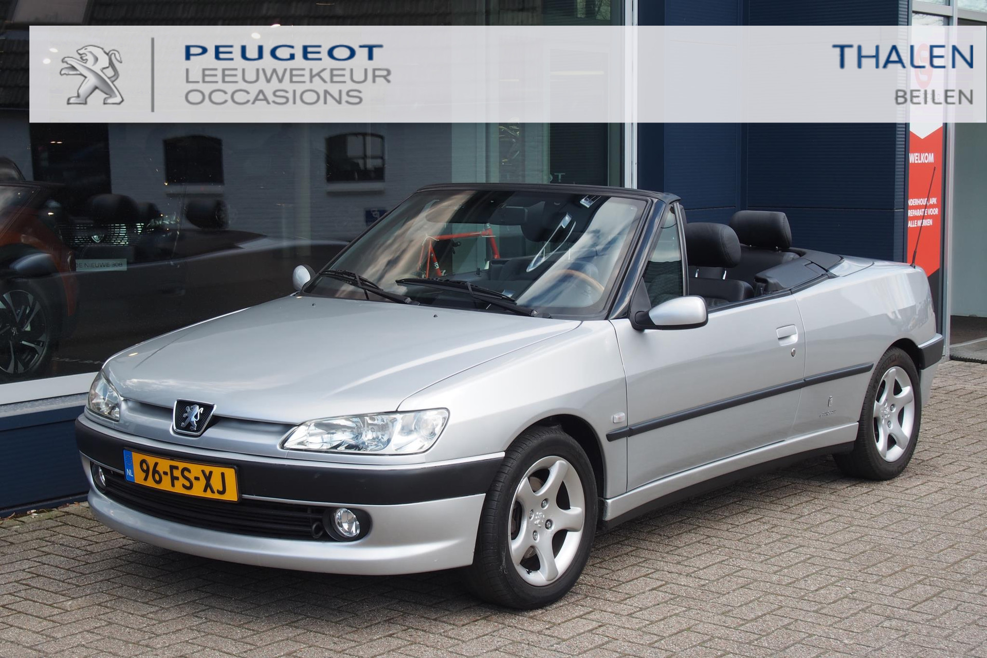 Peugeot 306 1.6 CABRIOLET AUT UIT PRIVECOLLECTIE! KEURIGE 306 CABRIO AUTOMAAT VAN 1E EIGENAAR MET SLECHTS 71.000 KM!