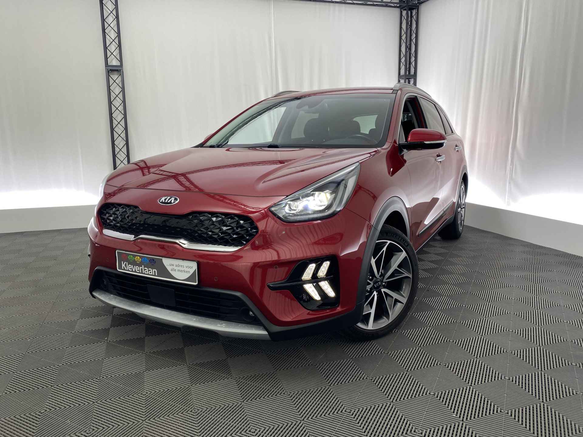 Kia Niro 1.6 GDi Hybrid DynamicPlusLine 141 pk | Clima | Cruise | Leder | Memory | Stoel- en stuurverw. | Apple CarPlay | - 2/42