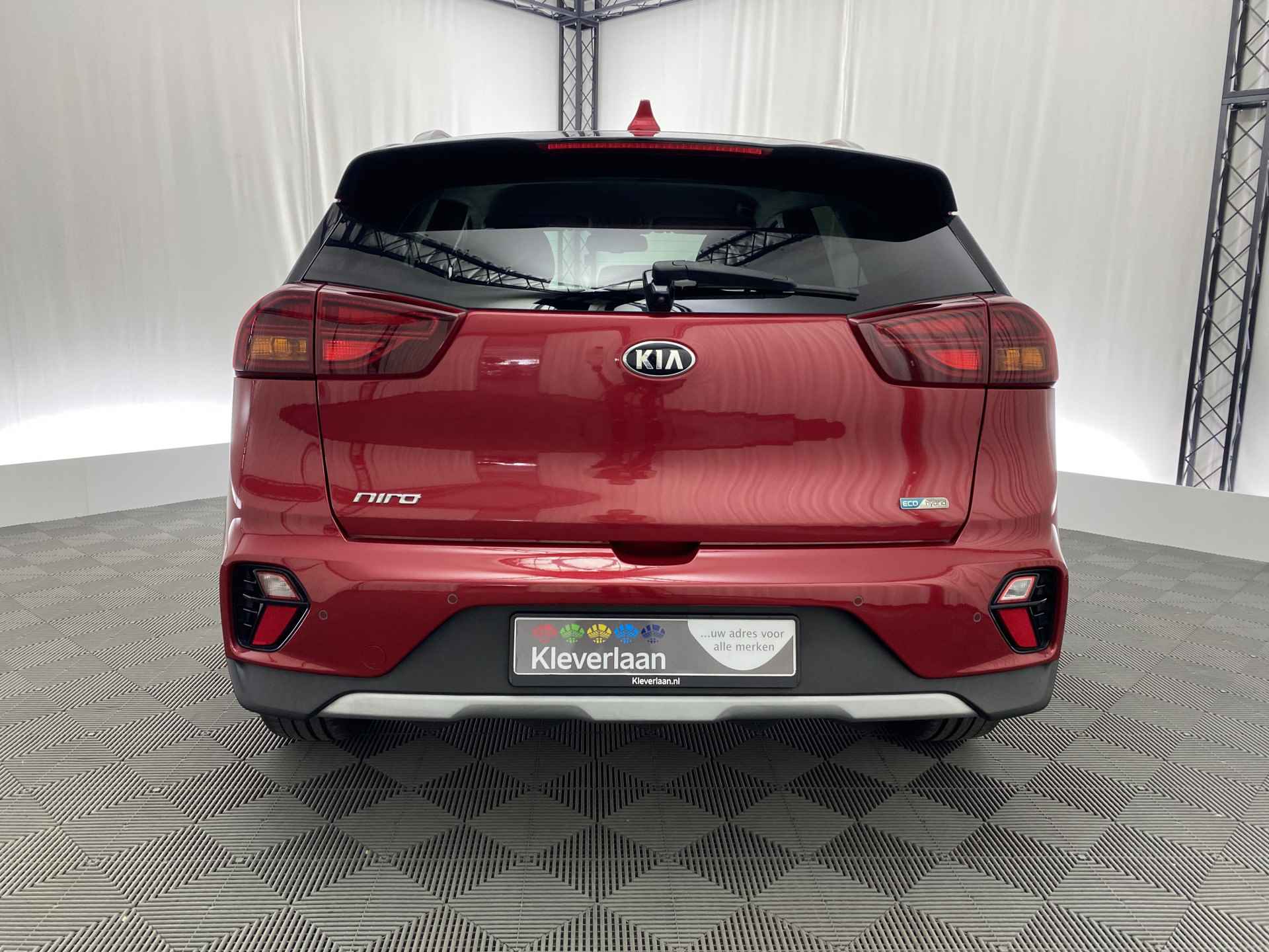 Kia Niro 1.6 GDi Hybrid DynamicPlusLine 141 pk | Clima | Cruise | Leder | Memory | Stoel- en stuurverw. | Apple CarPlay | - 11/42