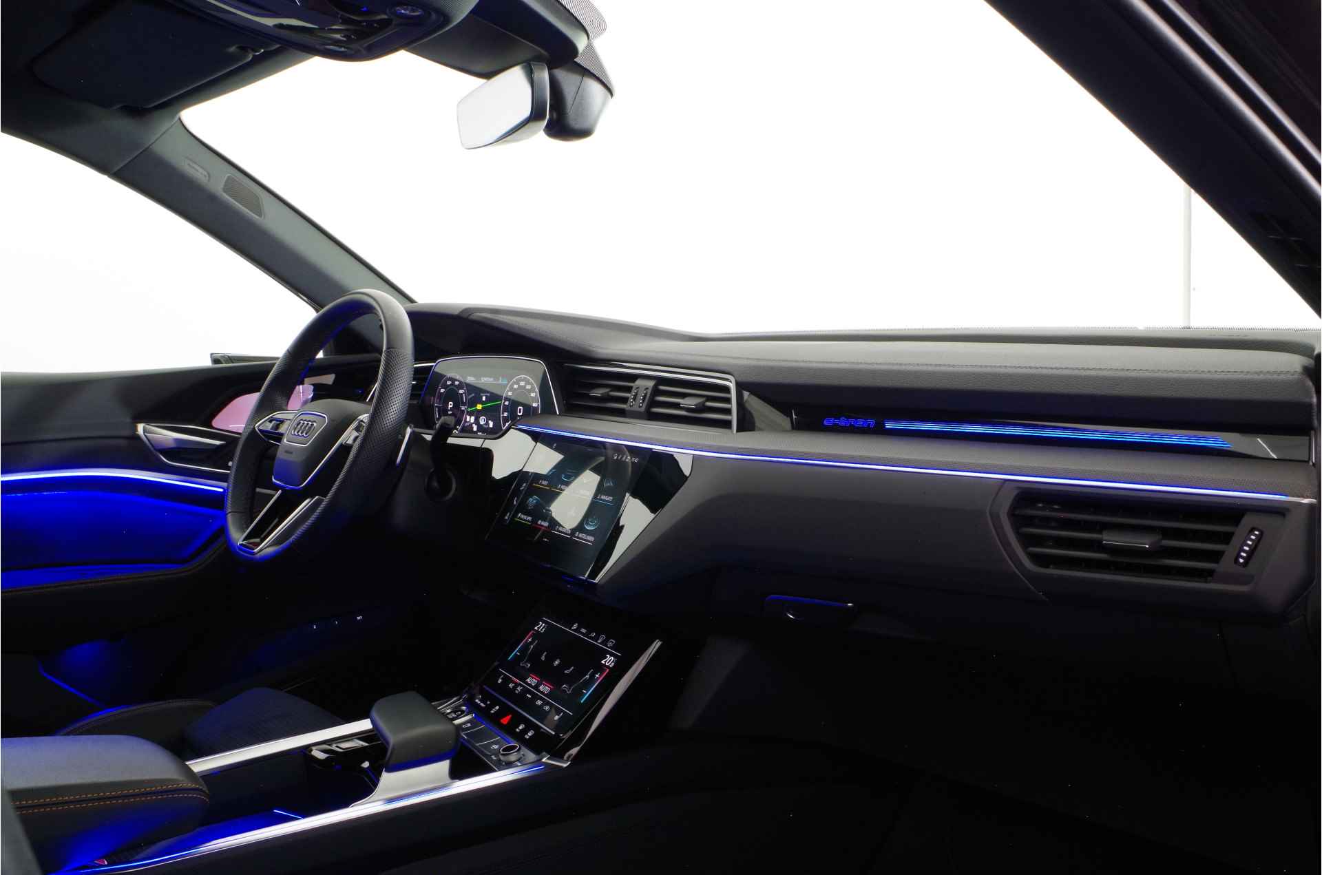 Audi e-tron 55 quattro 95 kWh S line Black Edition > B&O/360°/22 kW/Matrix/Head-up/Memory - 9/40