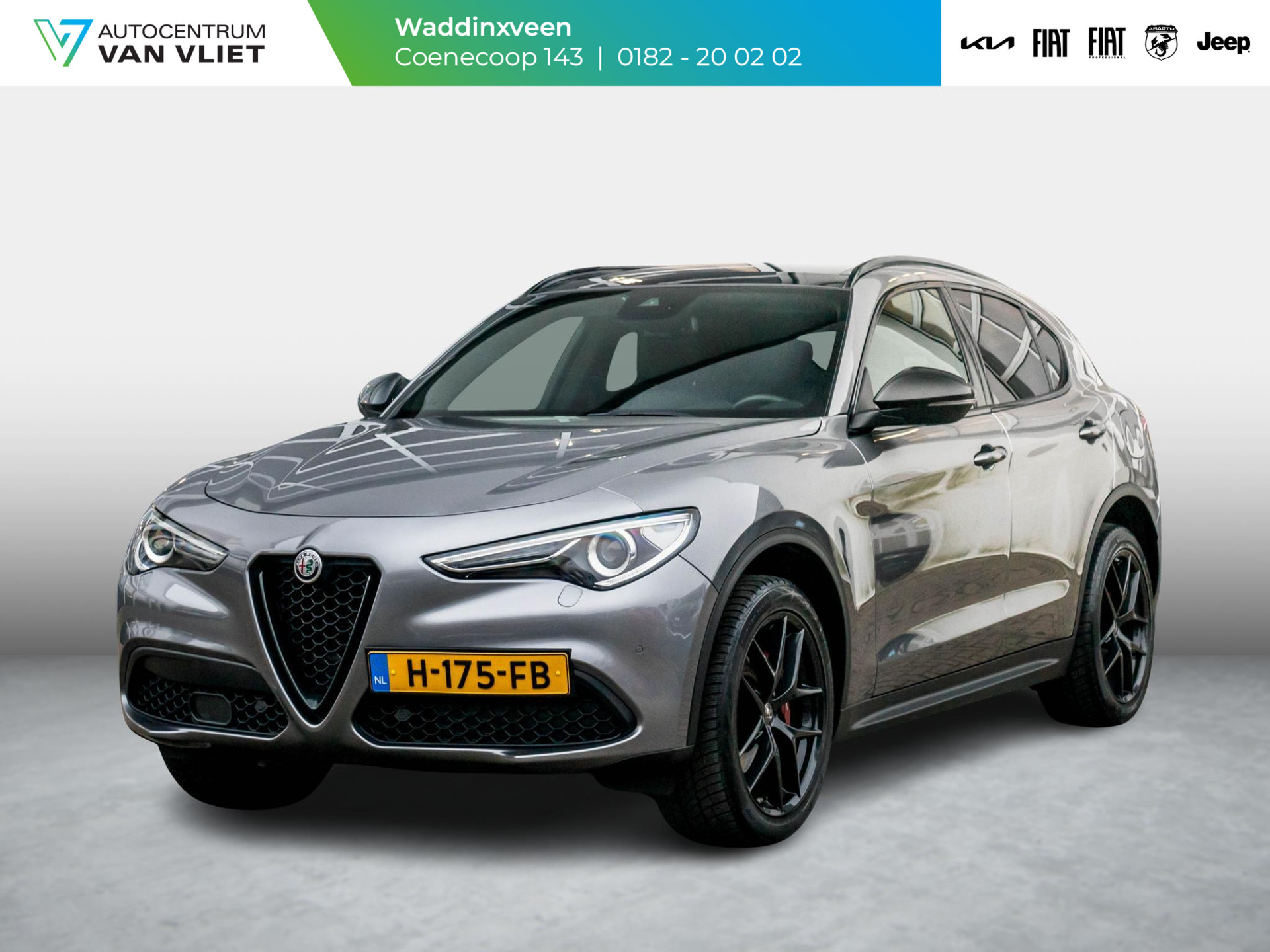 Alfa Romeo Stelvio 2.0 T AWD B-Tech | Schuif/Kanteldak | Convenience Pack | Handsfree A-Klep | Driver Assist. Pack | Dashboard Leder