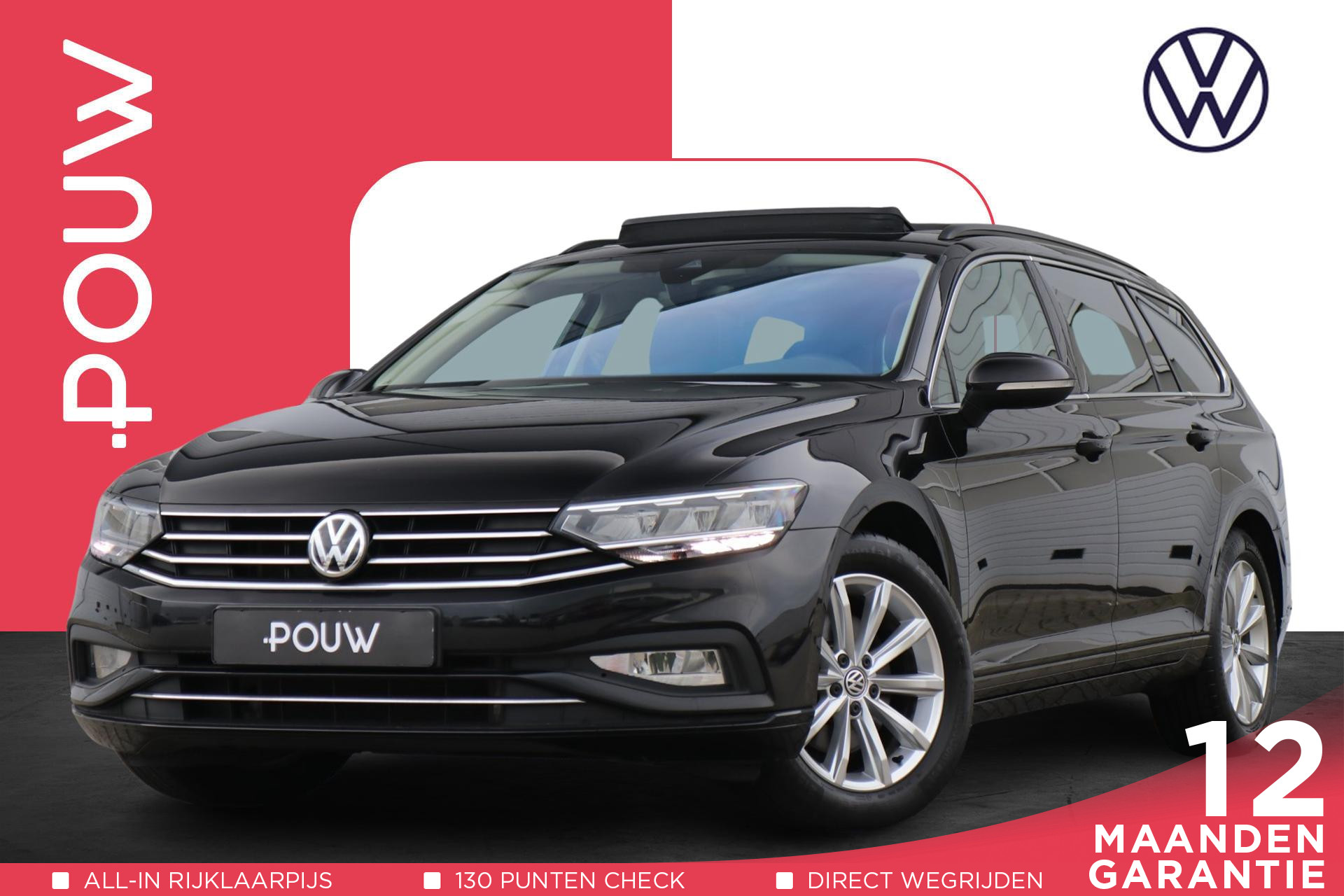 Volkswagen Passat Variant 1.6 TDI 120pk Comfort Business | Navigatie | Stoelverwarming |  Panoramadak | App Connect