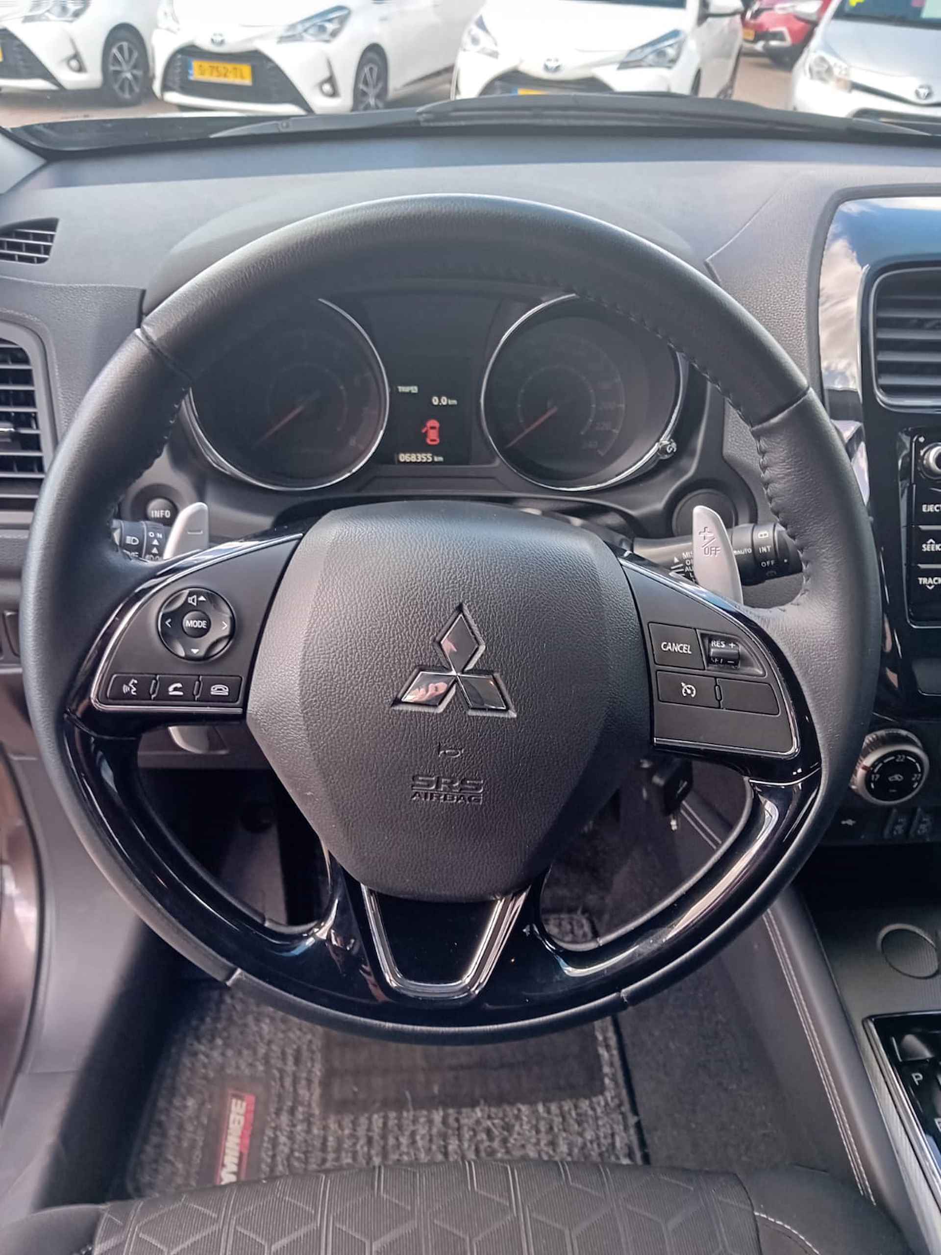 Mitsubishi ASX 2.0 Automaat, Airco(automatisch) Multimedis systeem, Carplay, Camera, Stoelverwarming, Cruisecontrol, Navigatie, Dimlicht automa Nette auto, BOVAG - 12/21