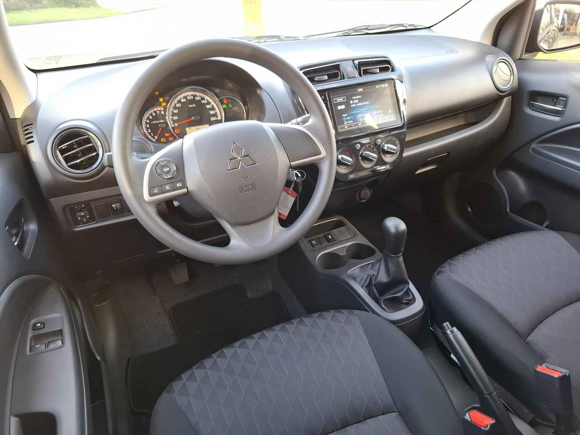 Mitsubishi Space Star 1.2 71pk Active | NIEUW | Airconditioning | Apple car play | Android auto - 17/27