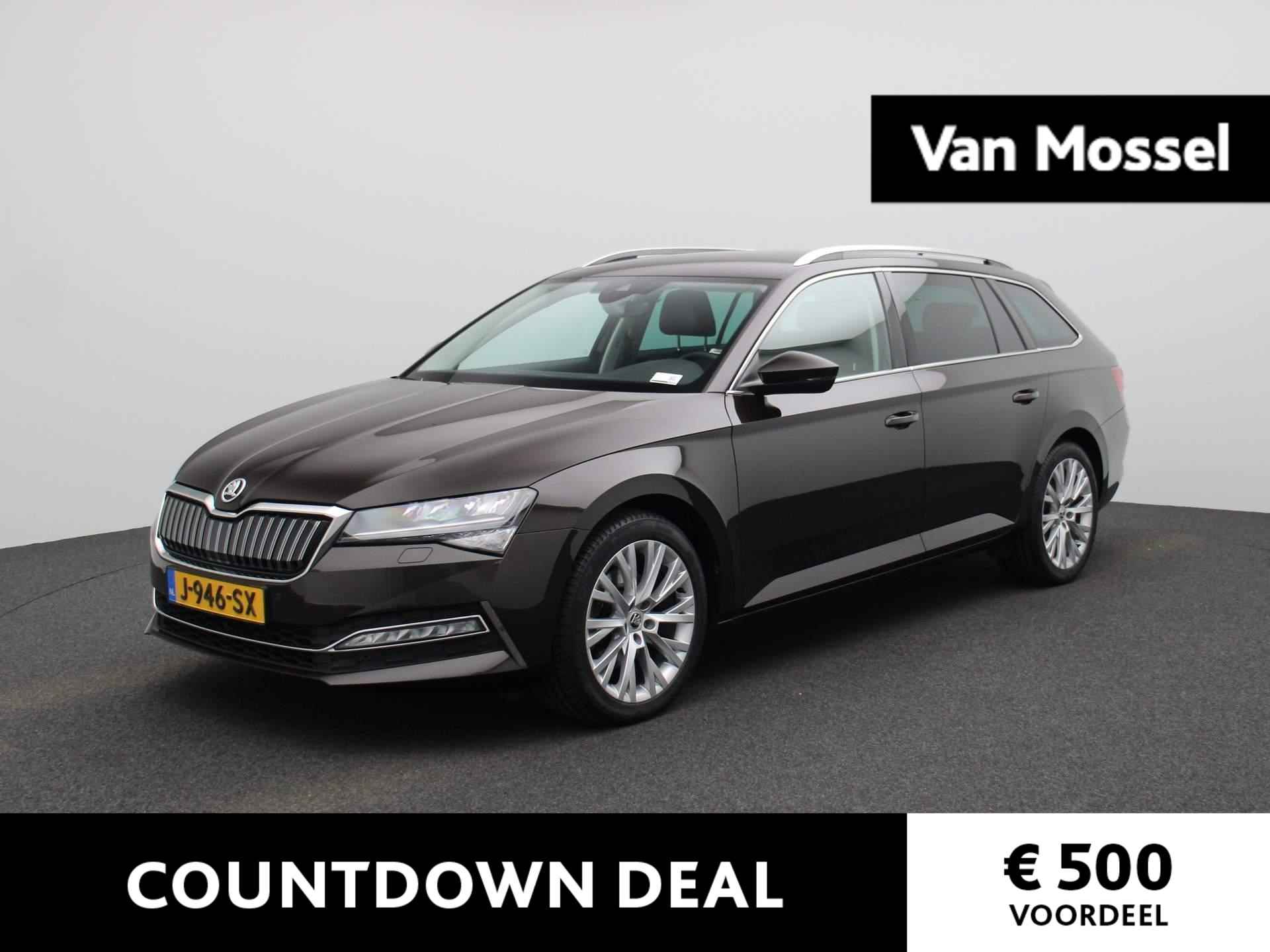 Skoda Superb Combi 1.4 TSI iV Business Edition Plus | HALF LEDER | NAVIGATIE | ELEK.STOEL | KEYLESS | CAMERA | - 1/42