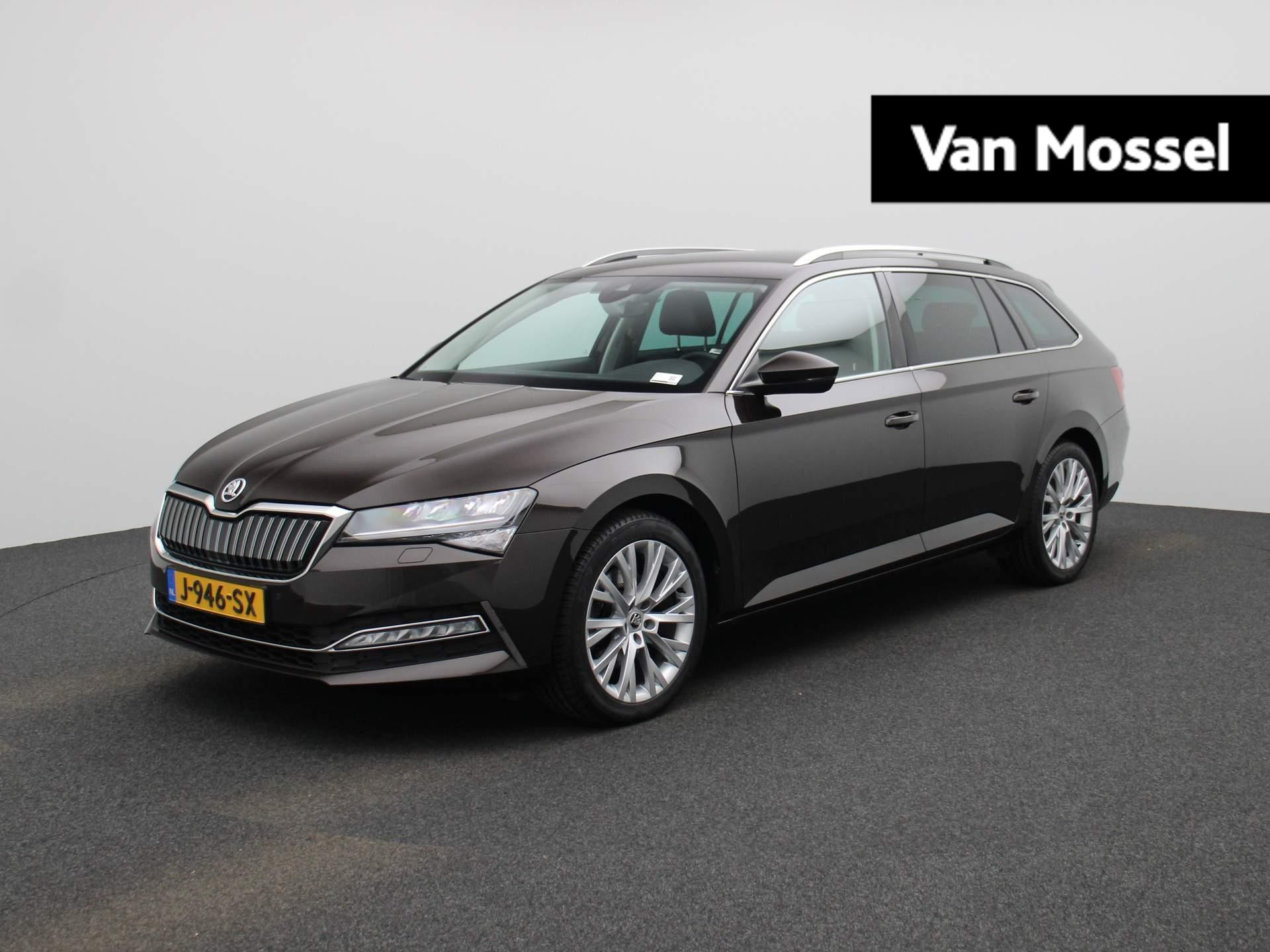 Skoda Superb Combi 1.4 TSI iV Business Edition Plus | HALF LEDER | NAVIGATIE | ELEK.STOEL | KEYLESS | CAMERA |