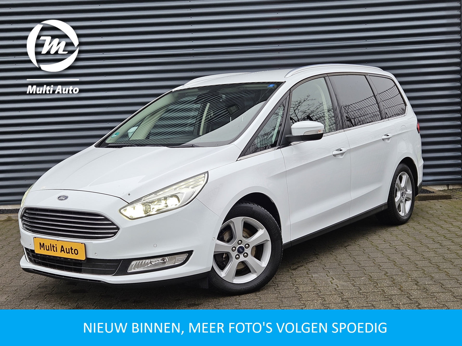 Ford Galaxy 2.0 Titanium 240pk 7 Persoons Automaat | Keyless | LED Koplampen | Navi Full Map | Stuur & Stoelverwarming | Sony Sound | Parkassist | DAB |