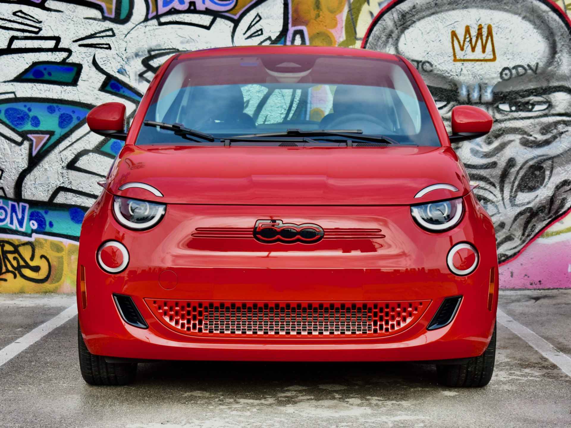 Fiat 500 RED 24 kWh SINTERKLAAS DEAL !!! MEGAAANBIDING !!! - 4/8