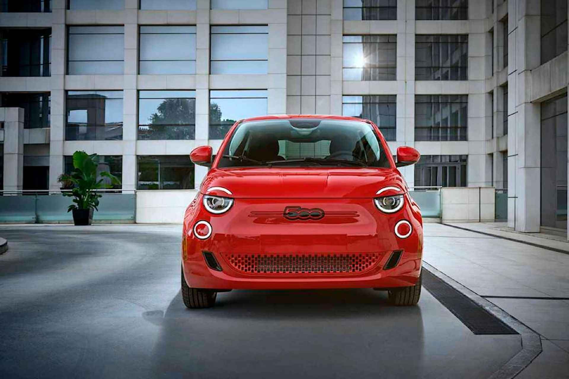 Fiat 500 RED 24 kWh SINTERKLAAS DEAL !!! MEGAAANBIDING !!! - 7/8